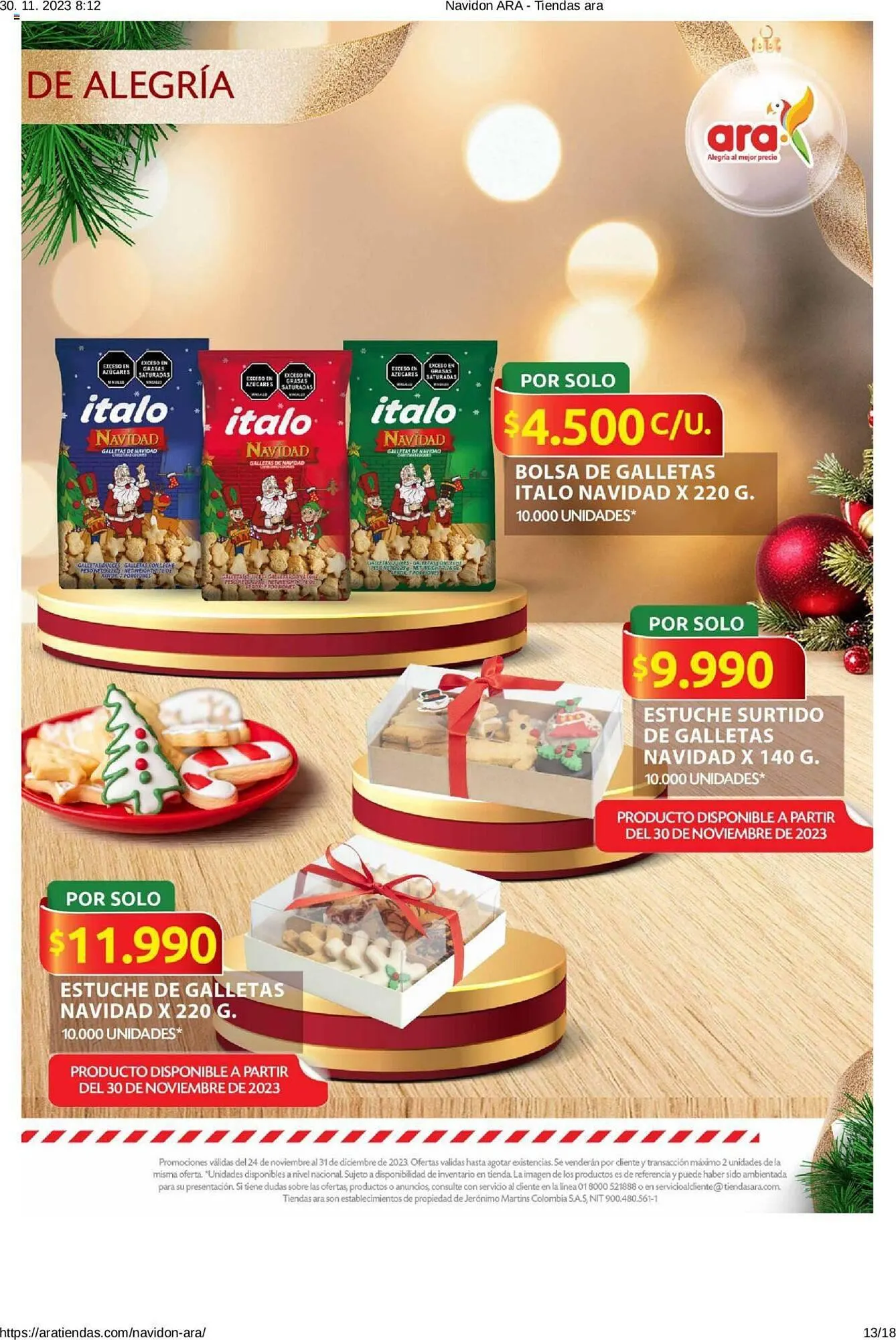 Catalogo de Catálogo Ara 24 de noviembre al 31 de diciembre 2023 - Pag 13