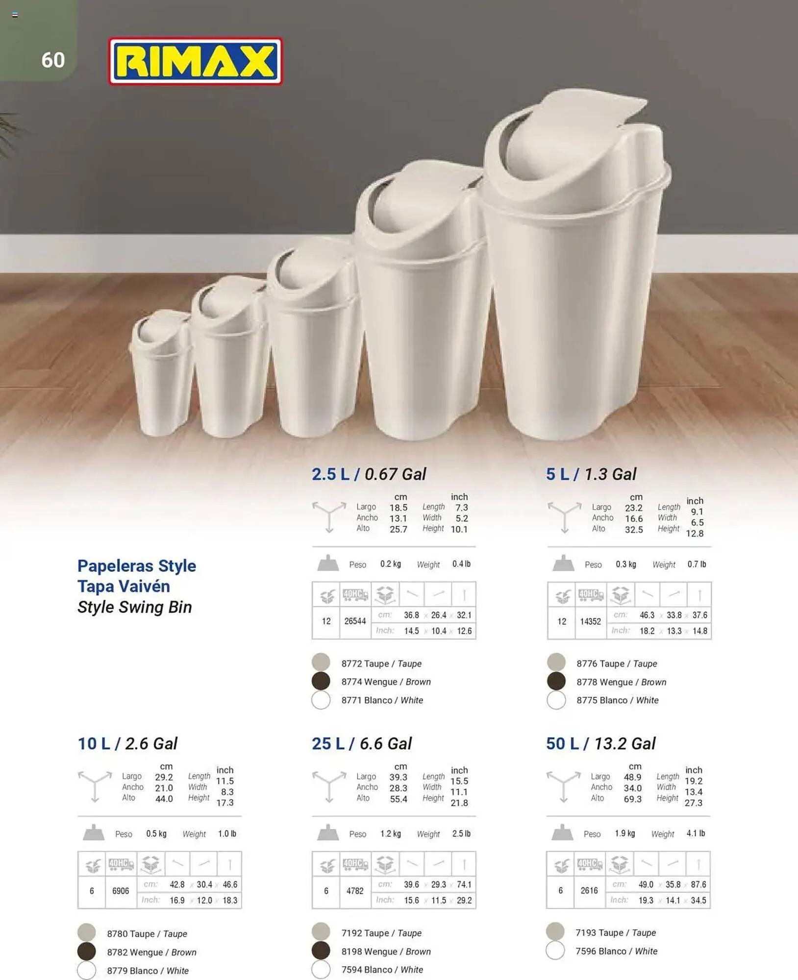 Catalogo de Catálogo Rimax 1 de mayo al 31 de diciembre 2025 - Pag 60