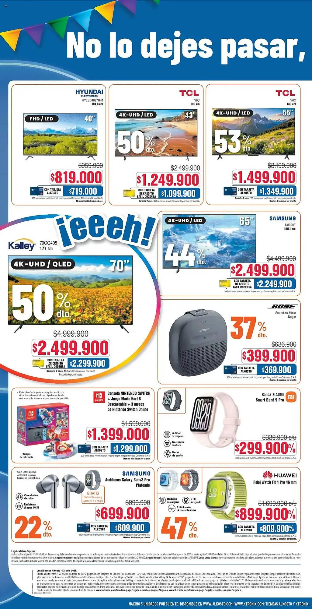 Catalogo de Catálogo Alkosto 23 de agosto al 1 de septiembre 2025 - Pag 6