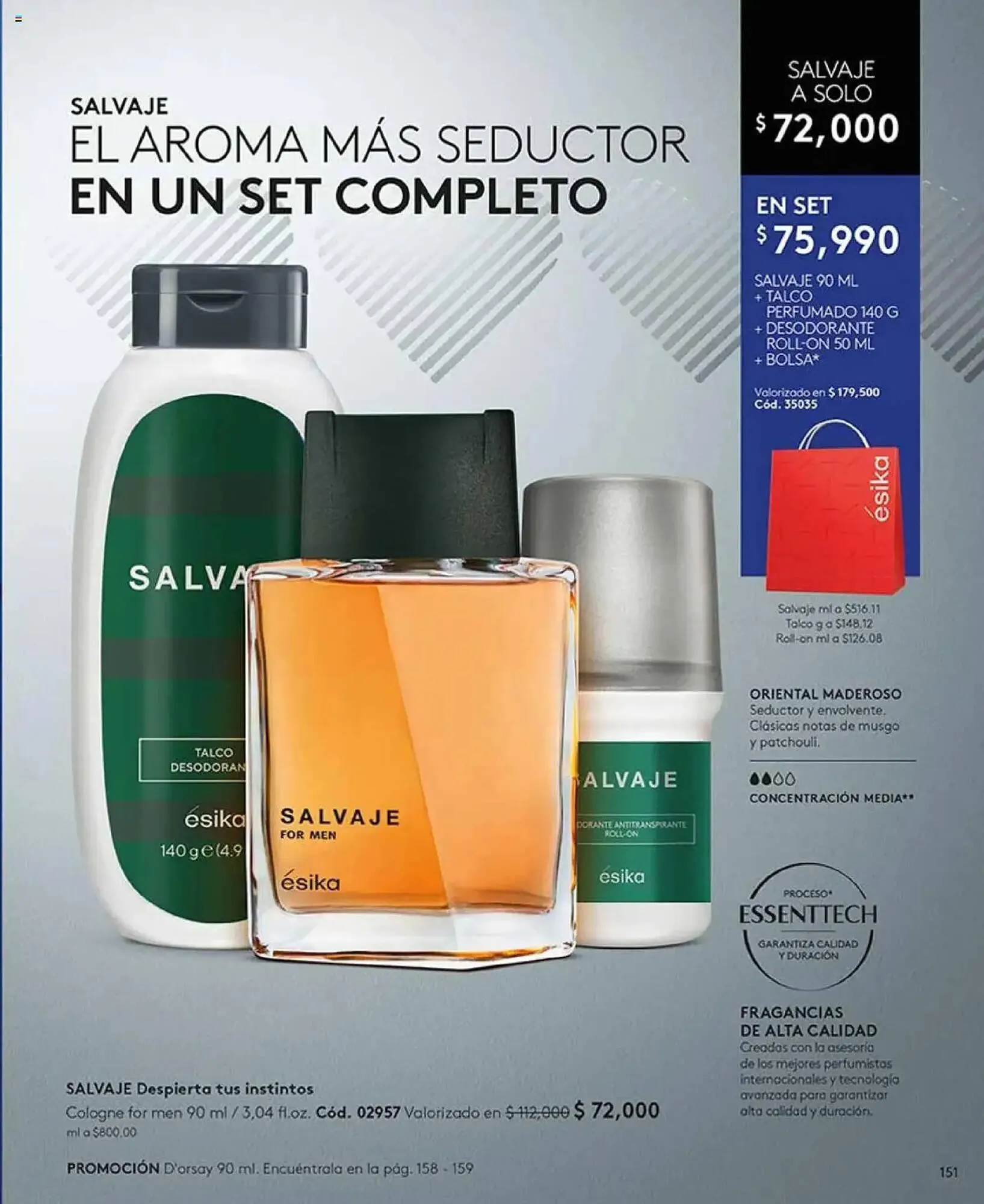 Catalogo de Catálogo Ésika 20 de enero al 16 de febrero 2025 - Pag 155