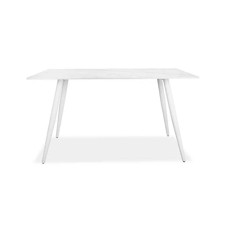 Mesa De Comedor Delilah Mármol Blanco