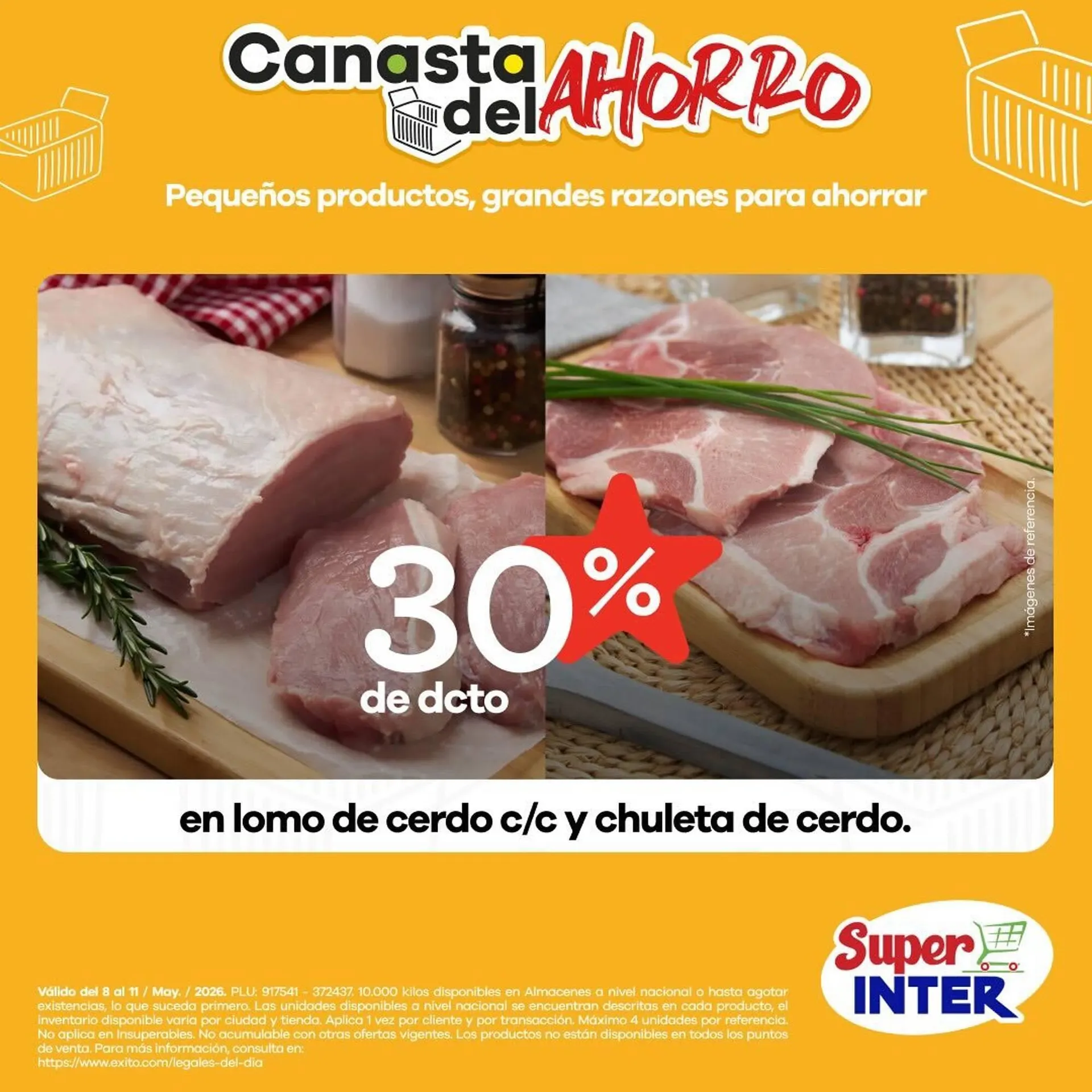 Catalogo de Catálogo Super Inter 9 de mayo al 11 de mayo 2026 - Pag 1