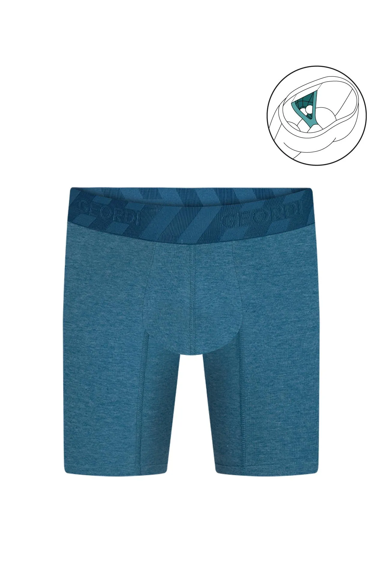 Bóxer largo de polialgodón (GG4159)