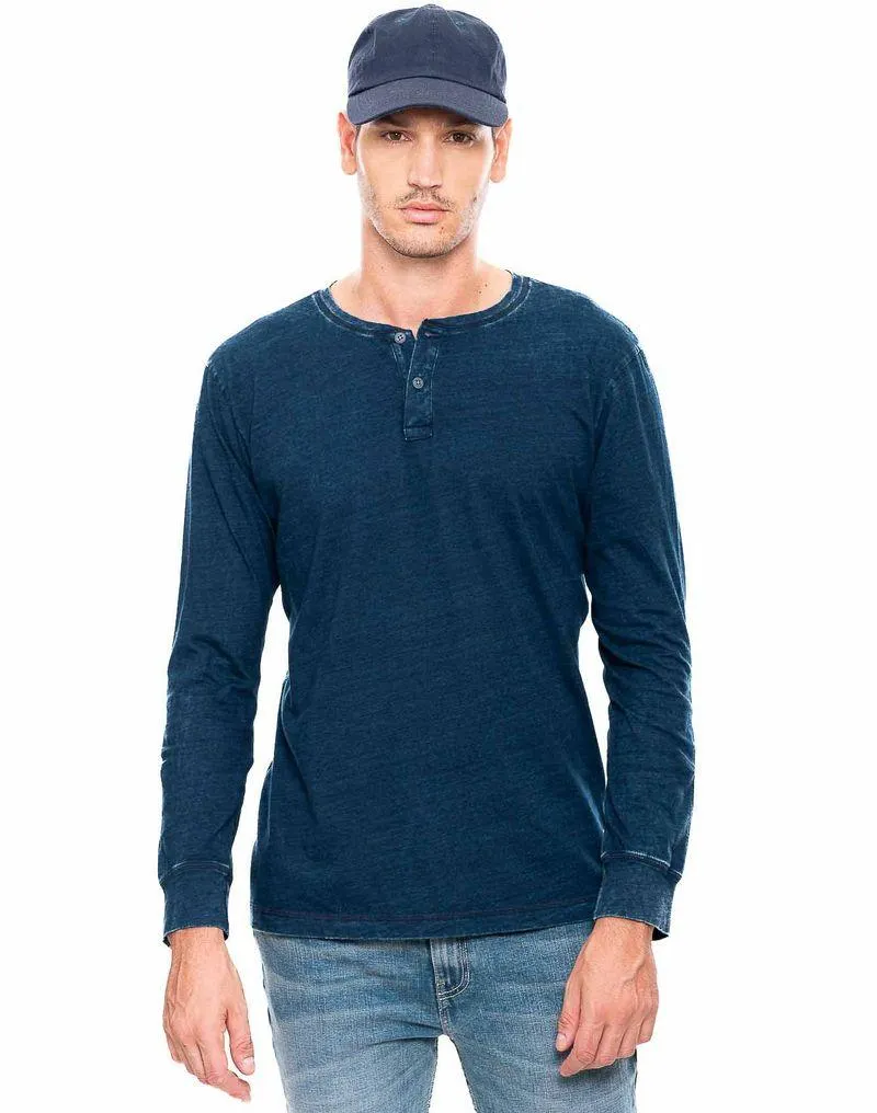 Camiseta Manga Larga Con Perilla