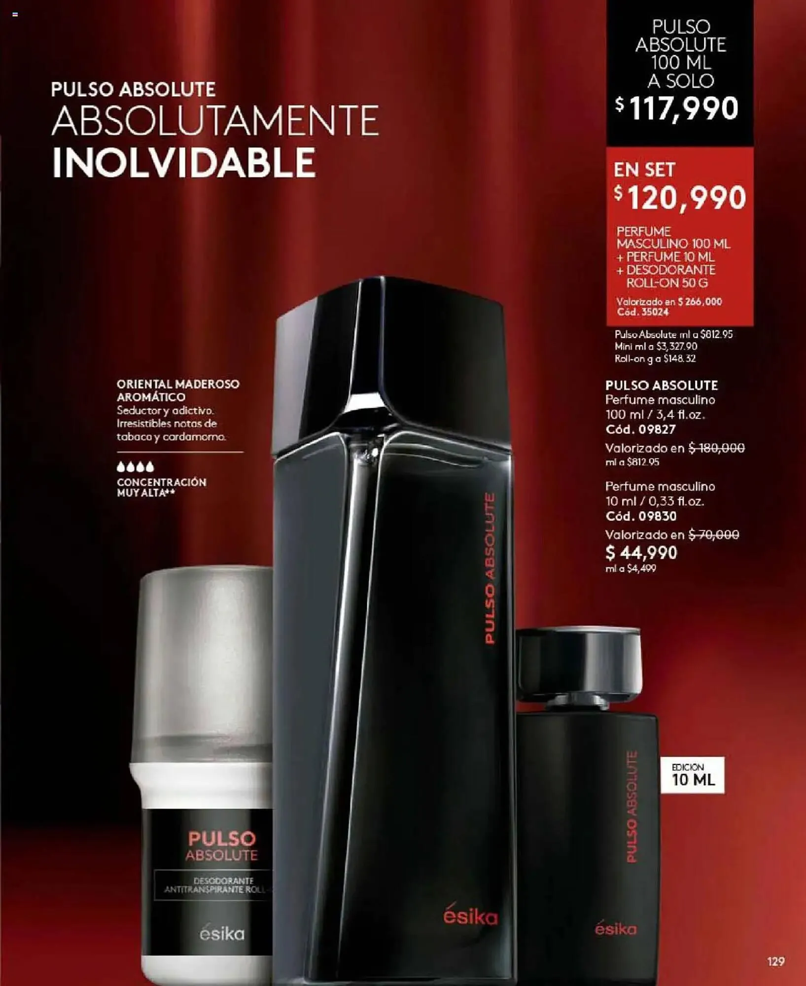 Catalogo de Catálogo Ésika 24 de septiembre al 1 de diciembre 2025 - Pag 129