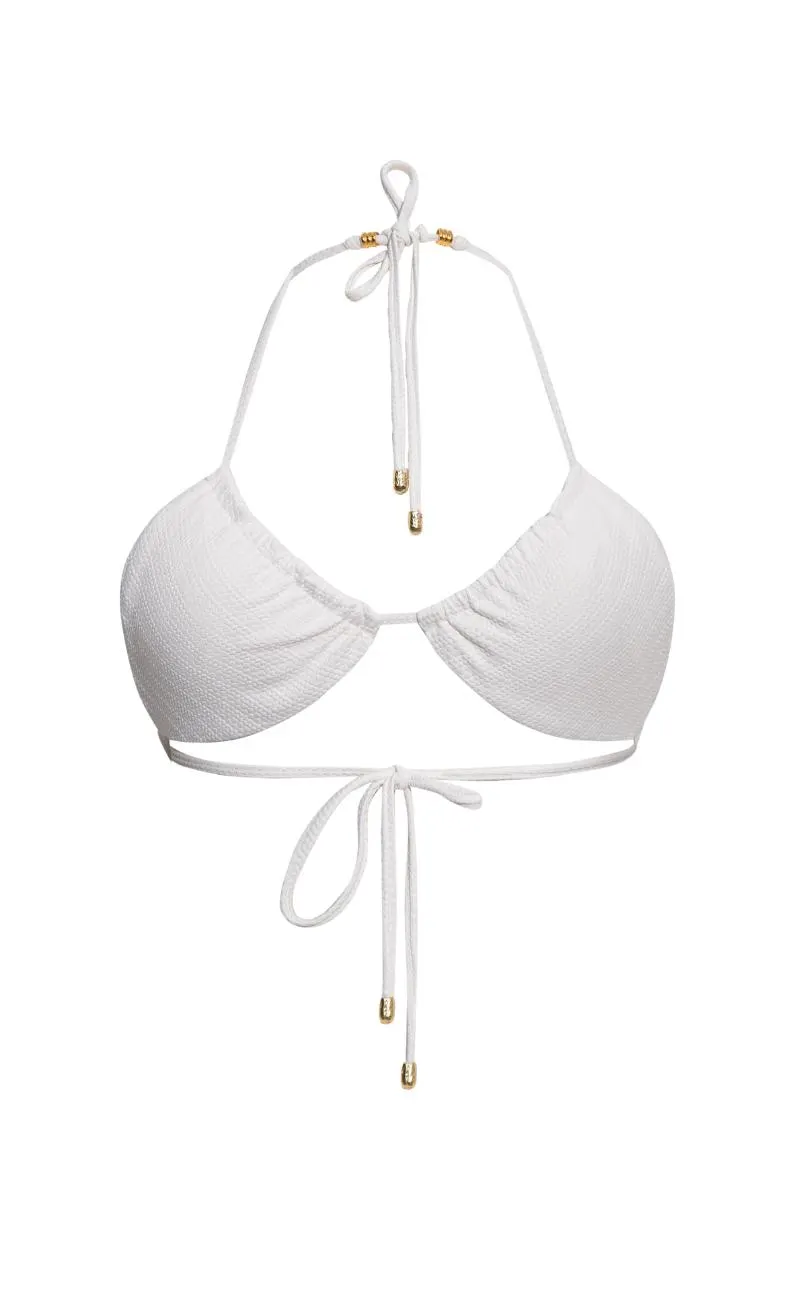 TOP DE BAÑO TRIANGULO REVERSIBLE ROSE