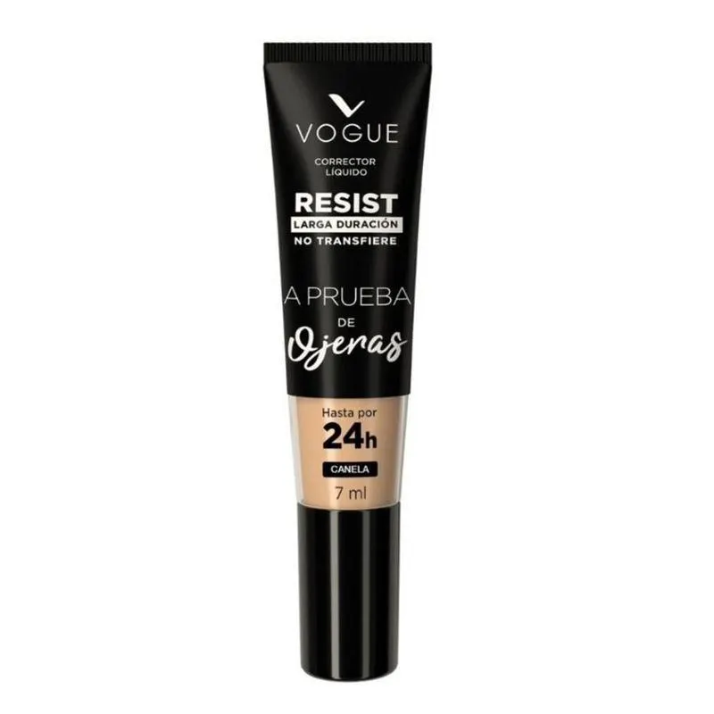 Corrector Liquido Vogue Resist Larga Duracion Canela X 7 Ml
