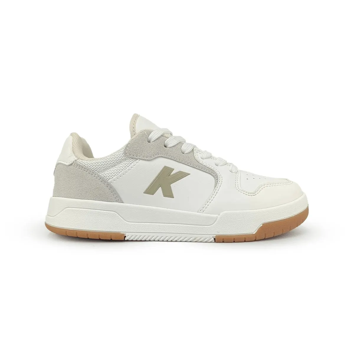 TENIS CASUAL BLANCO GRIS KELME MUJER