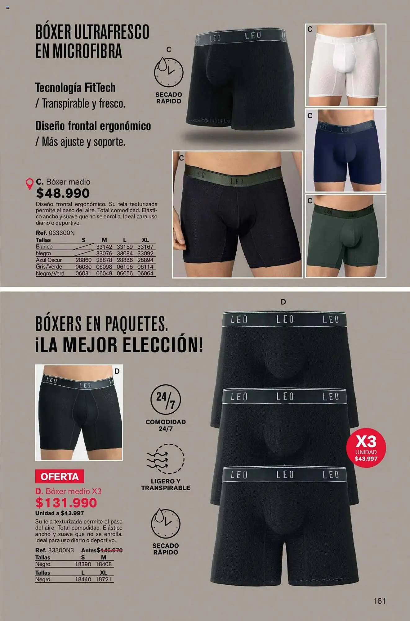 Catalogo de Catálogo Leonisa 15 de julio al 4 de agosto 2025 - Pag 161