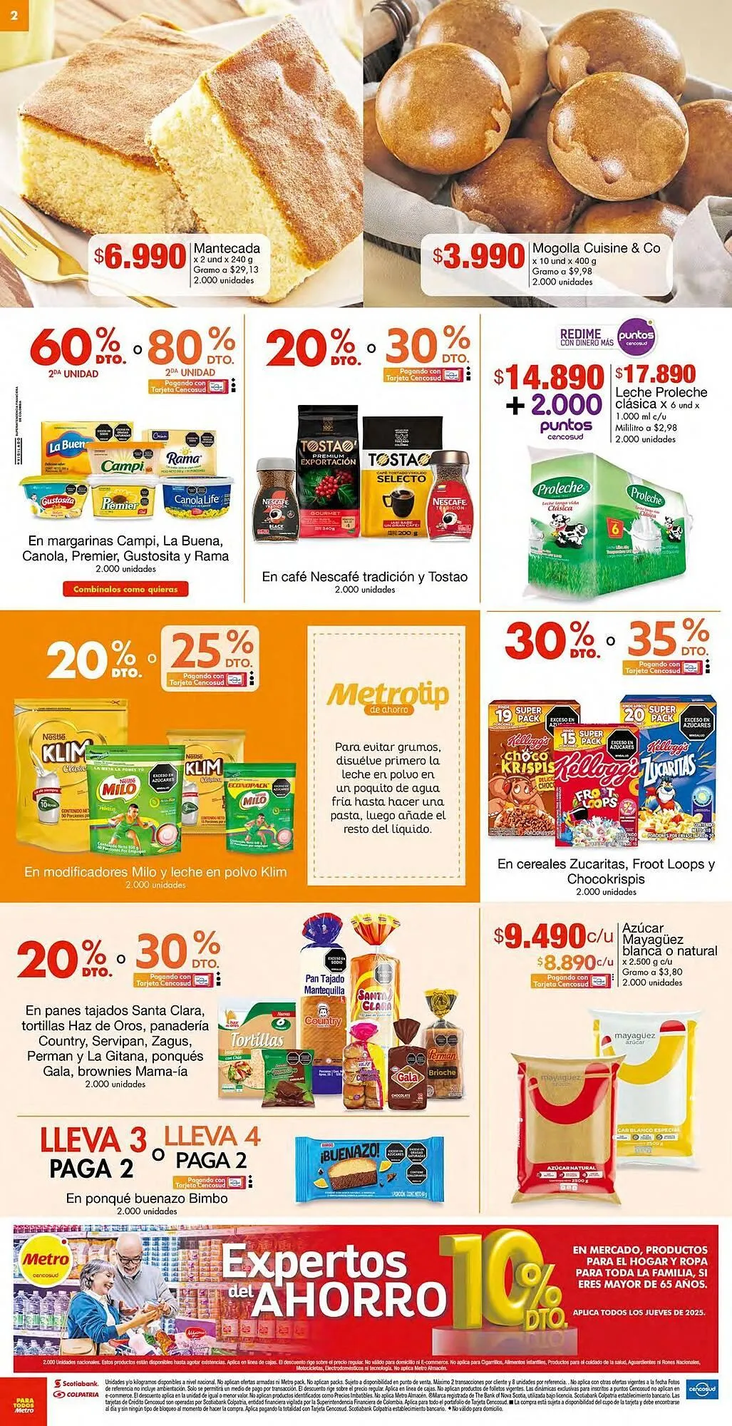 Catalogo de Catálogo Metro 13 de agosto al 18 de agosto 2025 - Pag 2