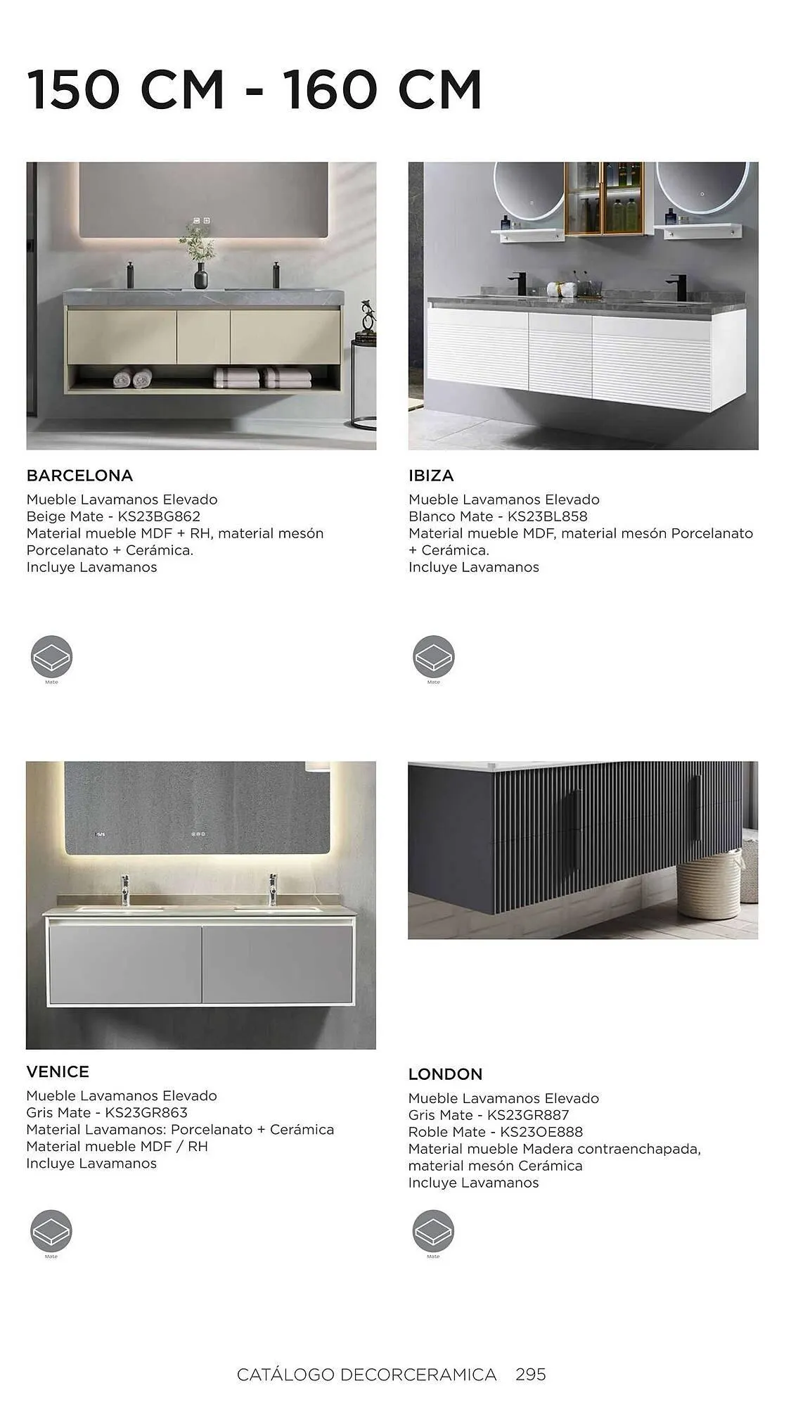 Catalogo de Catálogo Decorceramica 6 de noviembre al 6 de mayo 2025 - Pag 295