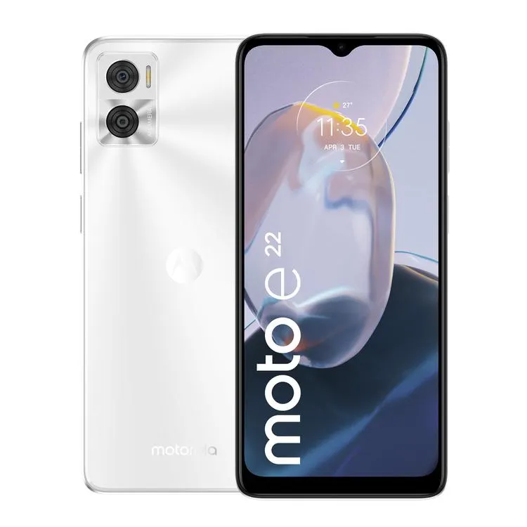 Celular MOTOROLA E22 128GB Blanco