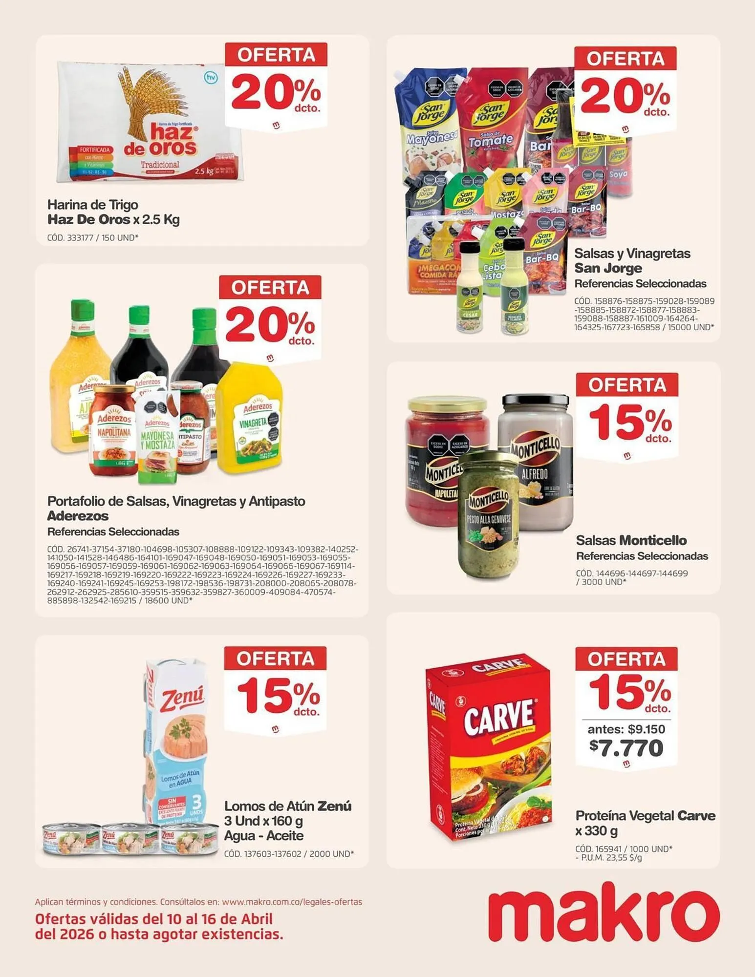 Catalogo de Catálogo Makro 10 de abril al 16 de abril 2026 - Pag 13