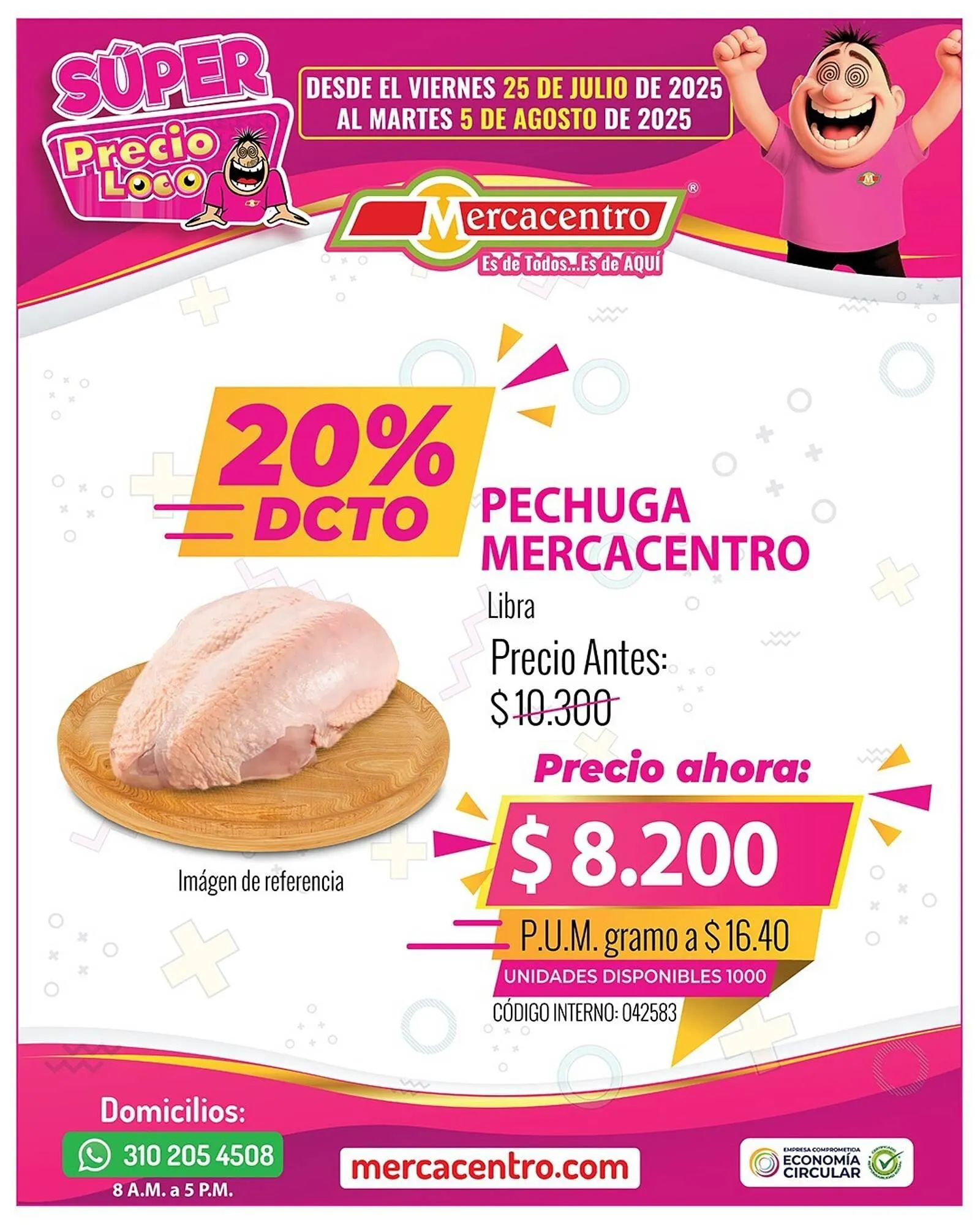 Catalogo de Catálogo MercaCentro 29 de julio al 5 de agosto 2025 - Pag 1