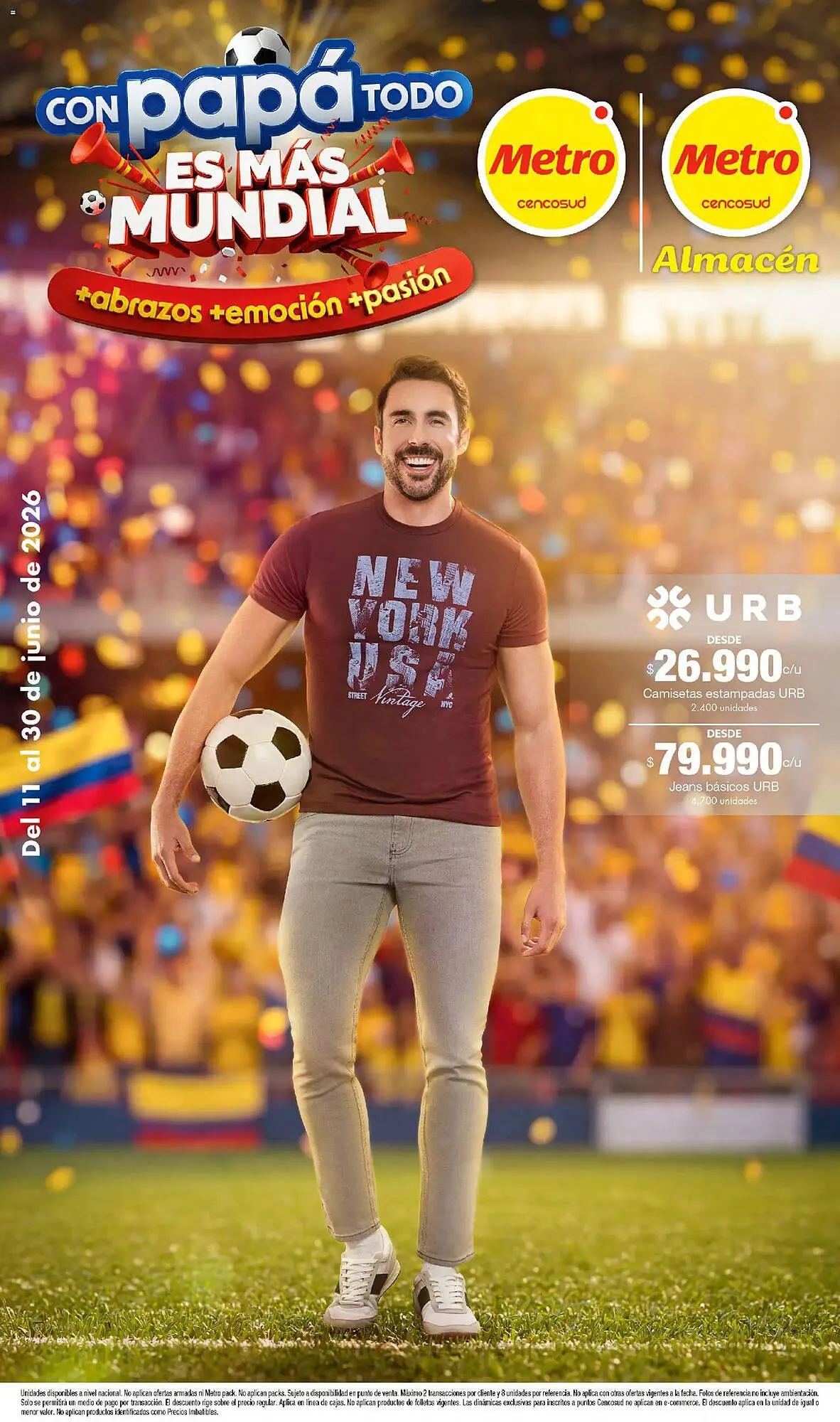 Catalogo de Catálogo Metro 11 de junio al 1 de julio 2026 - Pag 1