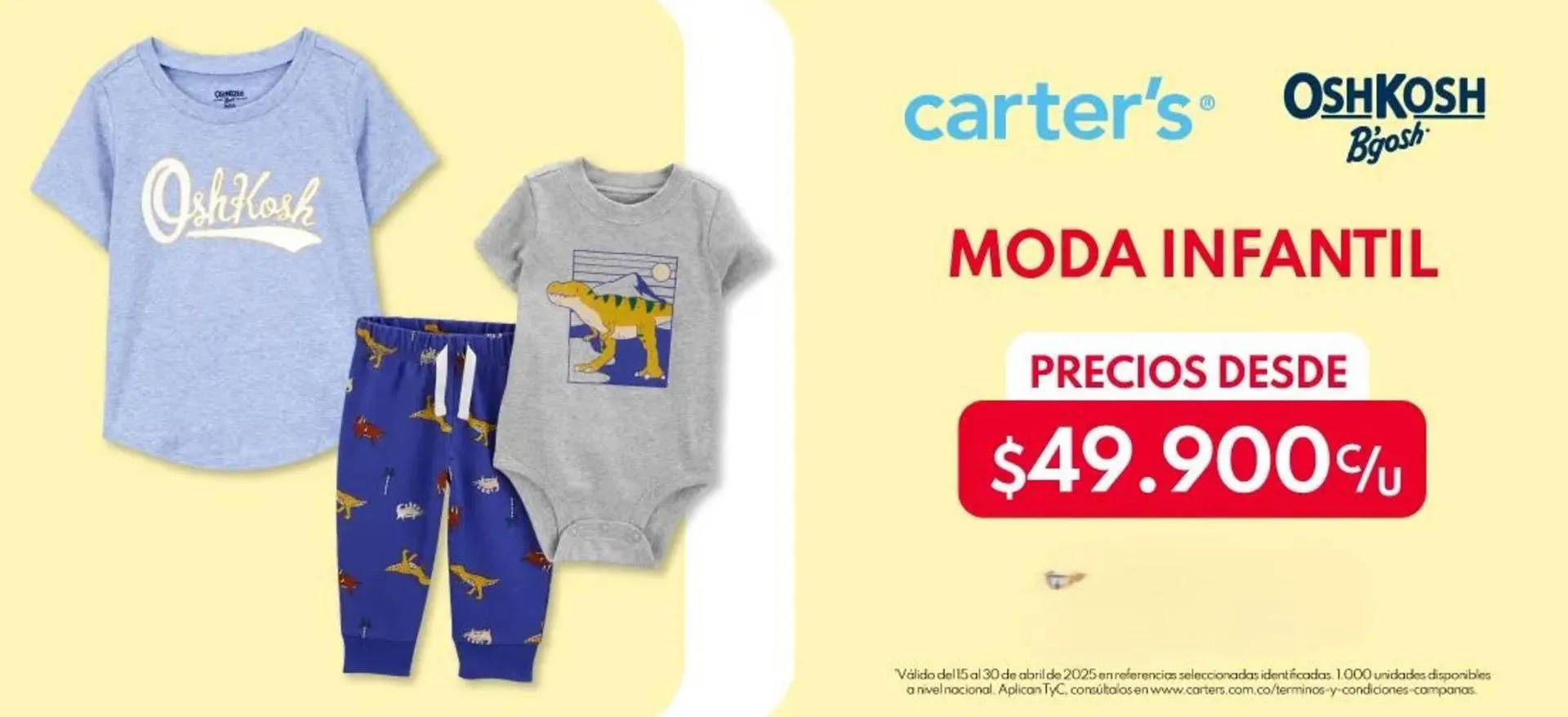 Catalogo de Catálogo Carter's 19 de abril al 30 de abril 2025 - Pag 2