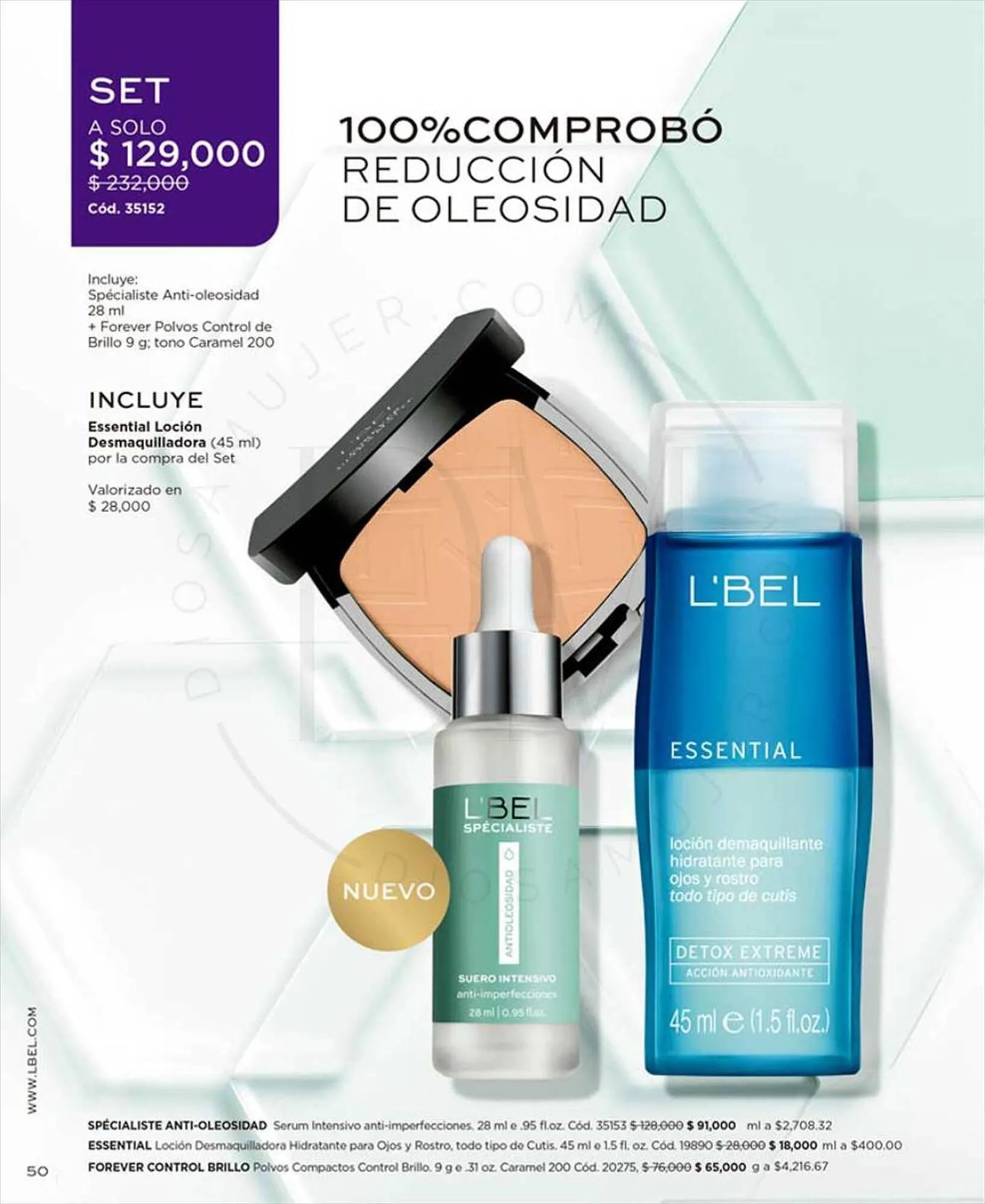 Catalogo de Catálogo L'bel 29 de agosto al 31 de agosto 2023 - Pag 50