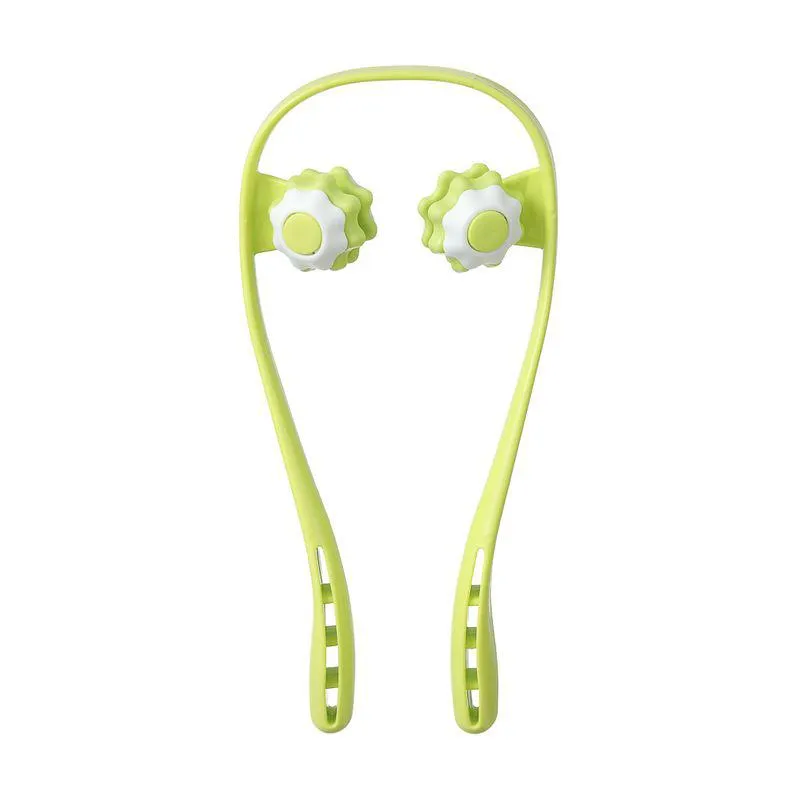 Rodillo Masajeador De Cuello, Verde Biche