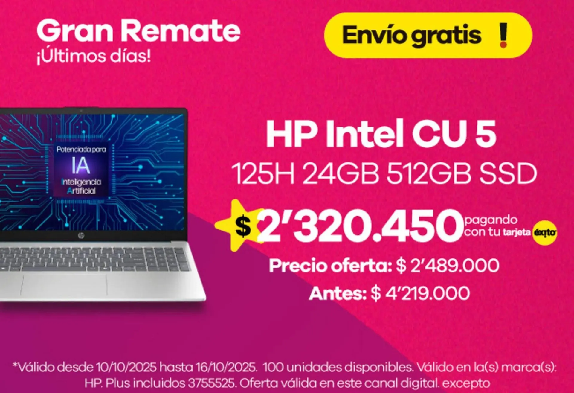 Catalogo de Catálogo Éxito 16 de octubre al 30 de octubre 2025 - Pag 3