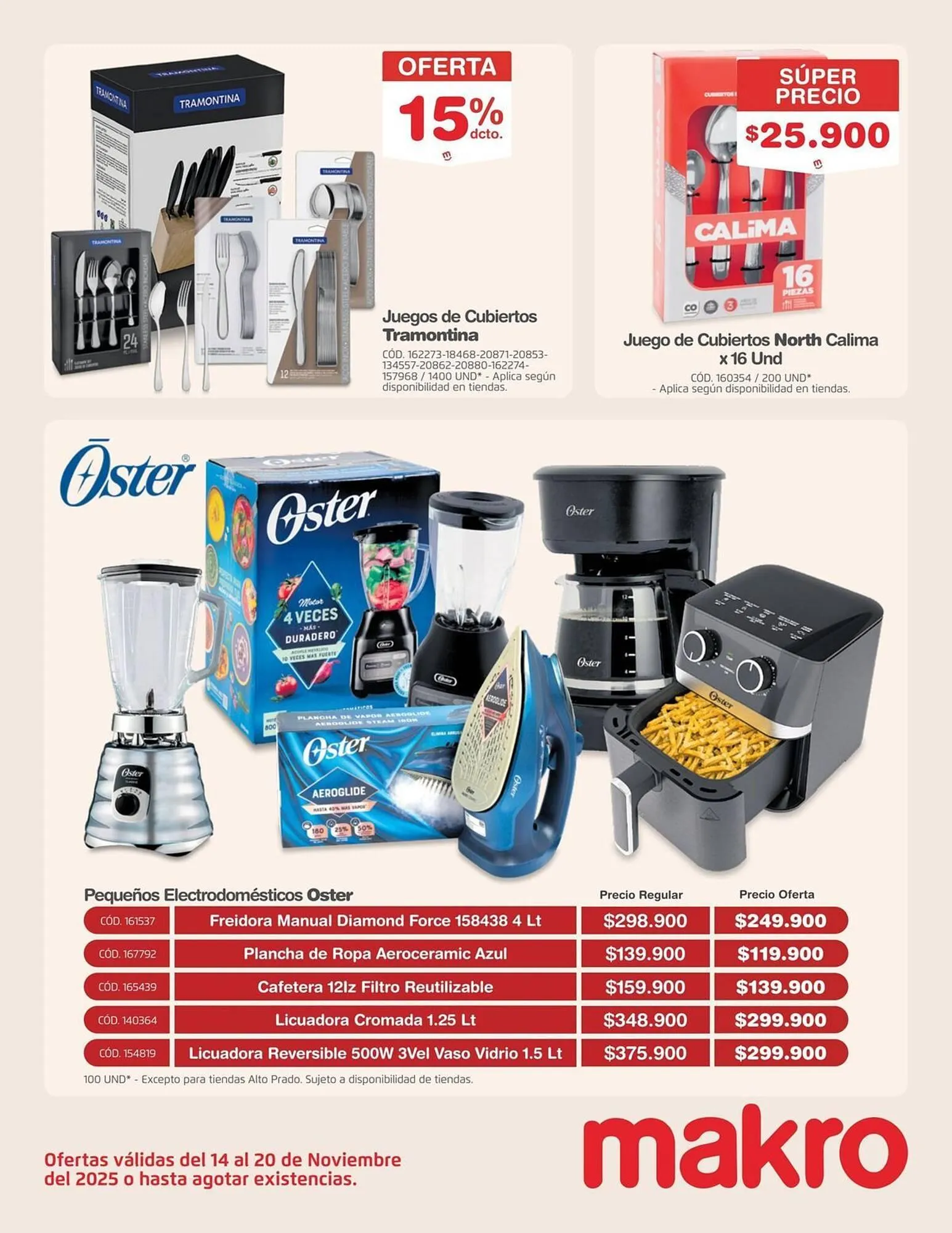 Catalogo de Catálogo Makro 14 de noviembre al 20 de noviembre 2025 - Pag 30