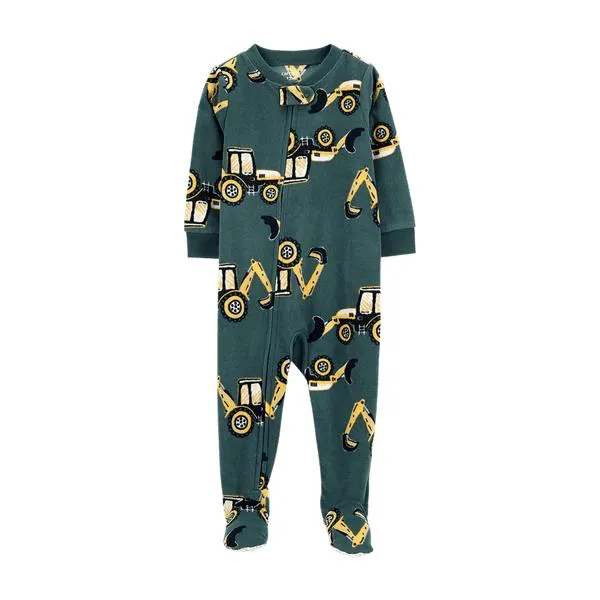 Pijama Enteriza Vehículos de Construcción Niños - Carter's