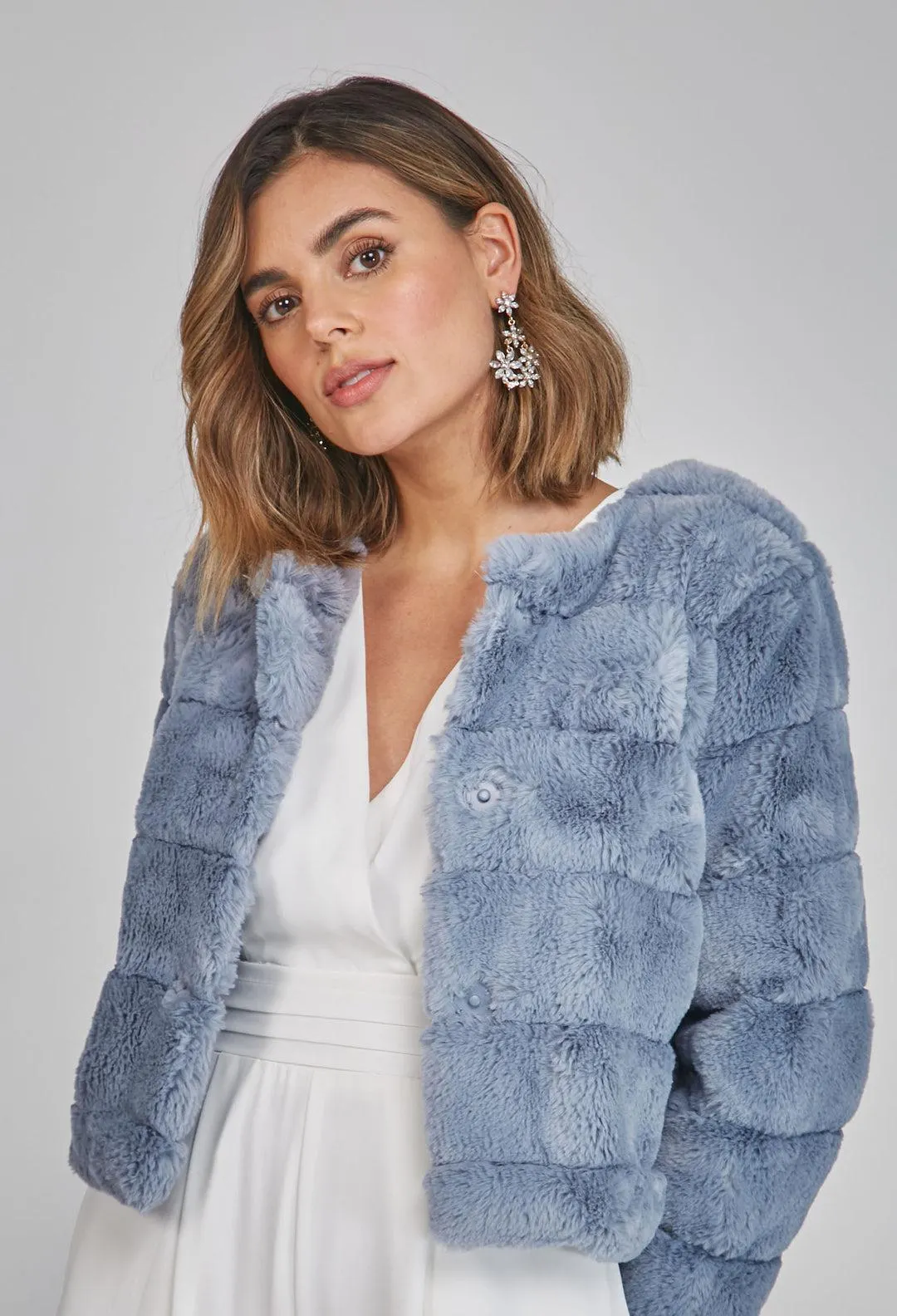 Chaqueta Afelpada Mujer- SALE