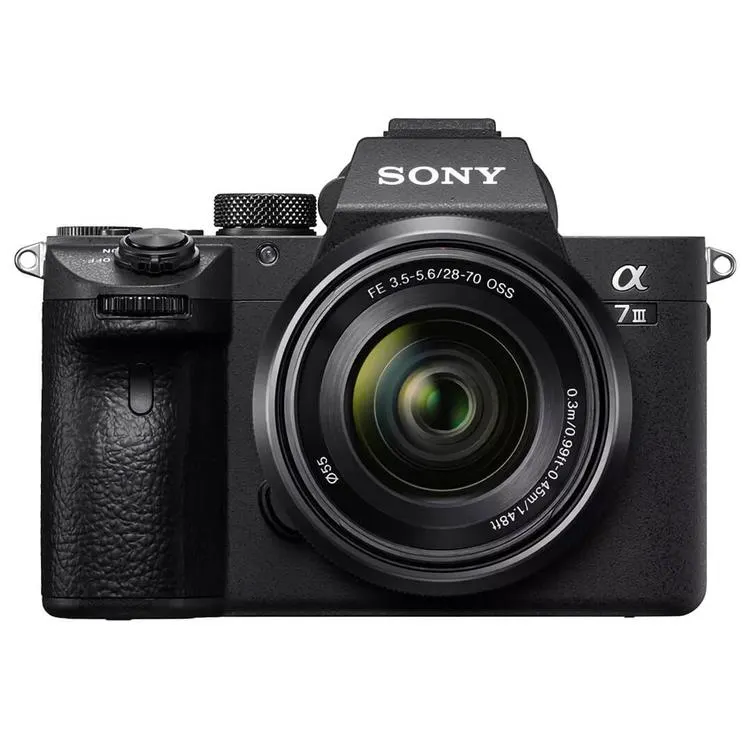 Cámara fotográfica SONY Profesional Alpha ILCE-7M3K Negro
