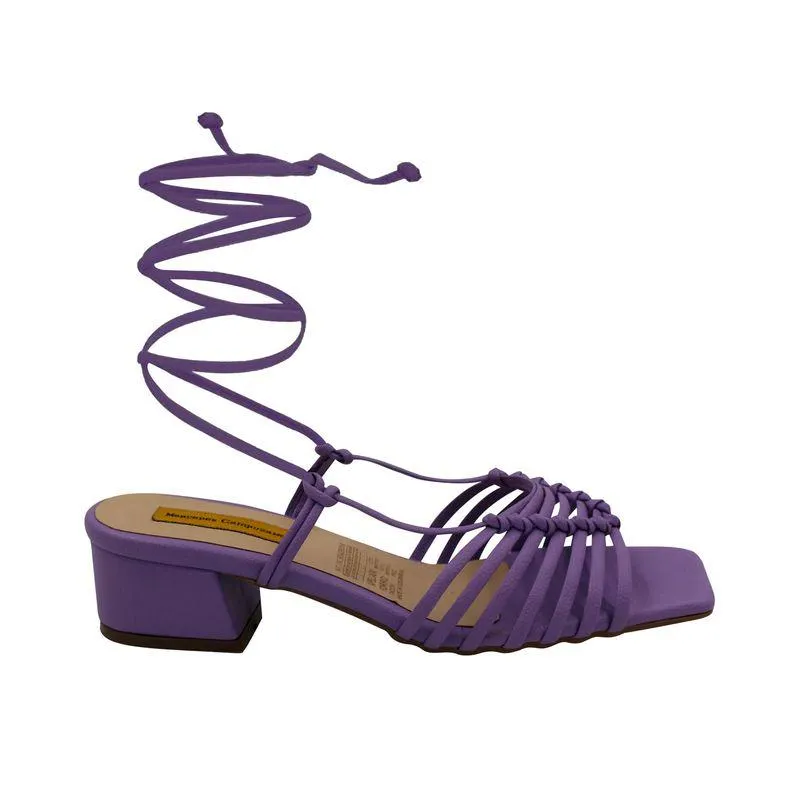 Sandalia Medium Morada para mujer Maria
