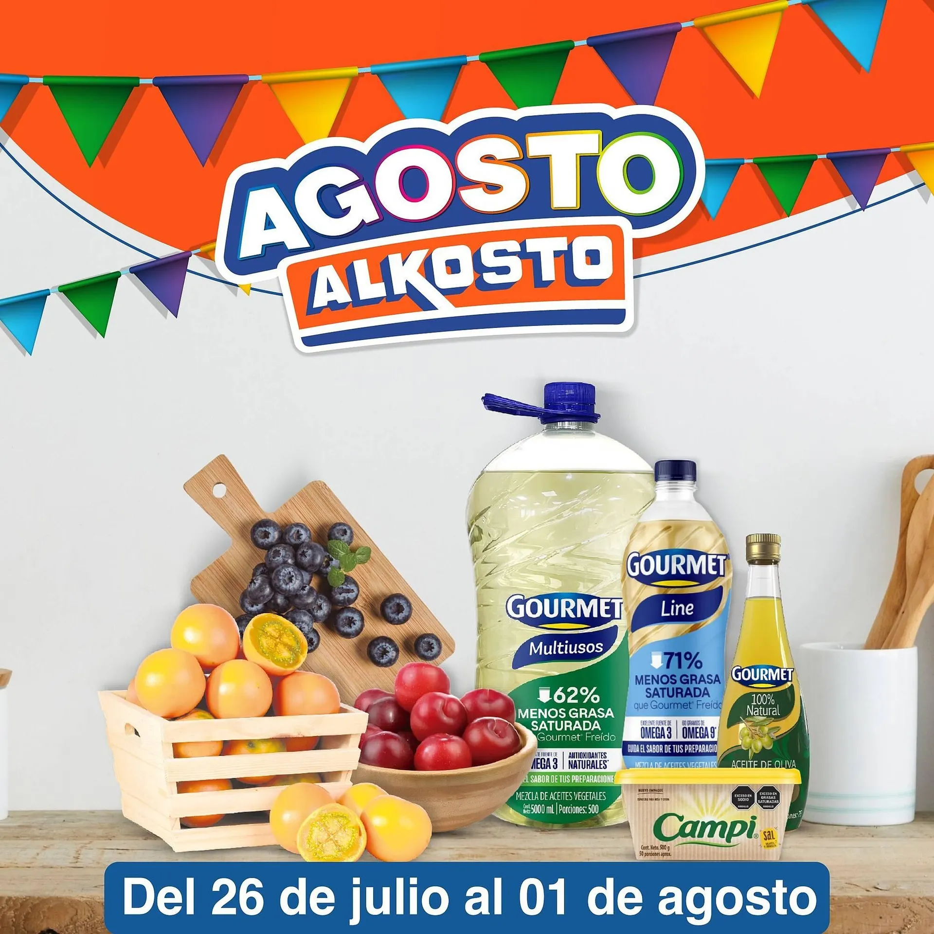 Catalogo de Catálogo Alkosto 26 de julio al 1 de agosto 2025 - Pag 1