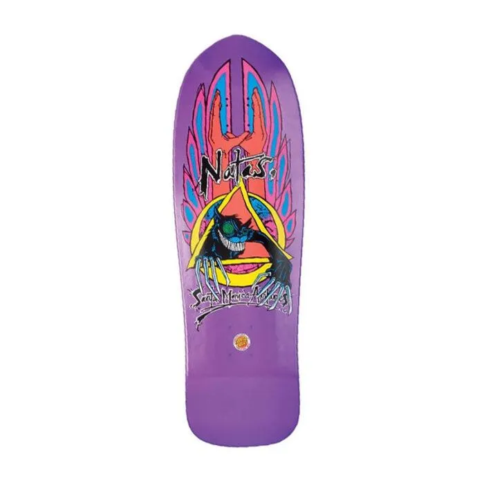 Tabla Coleccionable Santa Cruz Natas Evil Cat 10.13