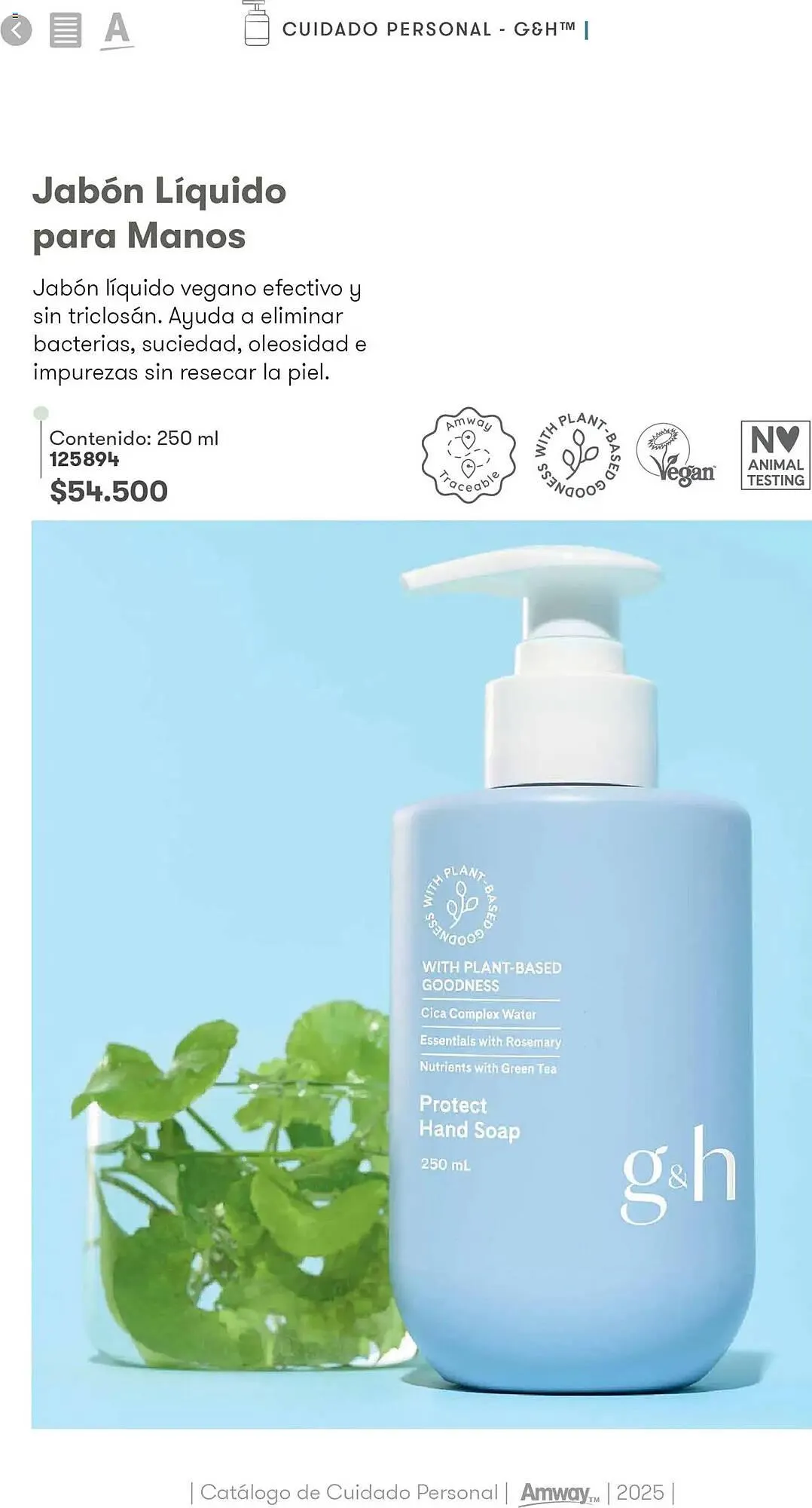Catalogo de Catálogo Amway 30 de abril al 31 de marzo 2026 - Pag 21