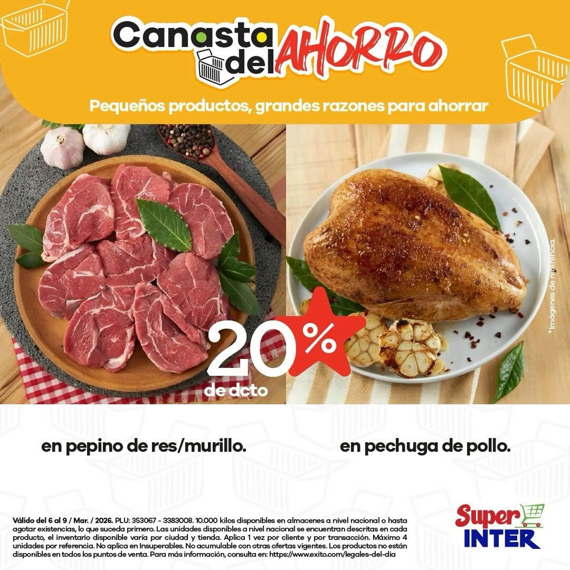 Catalogo de Catálogo Super Inter 6 de marzo al 9 de marzo 2026 - Pag 1
