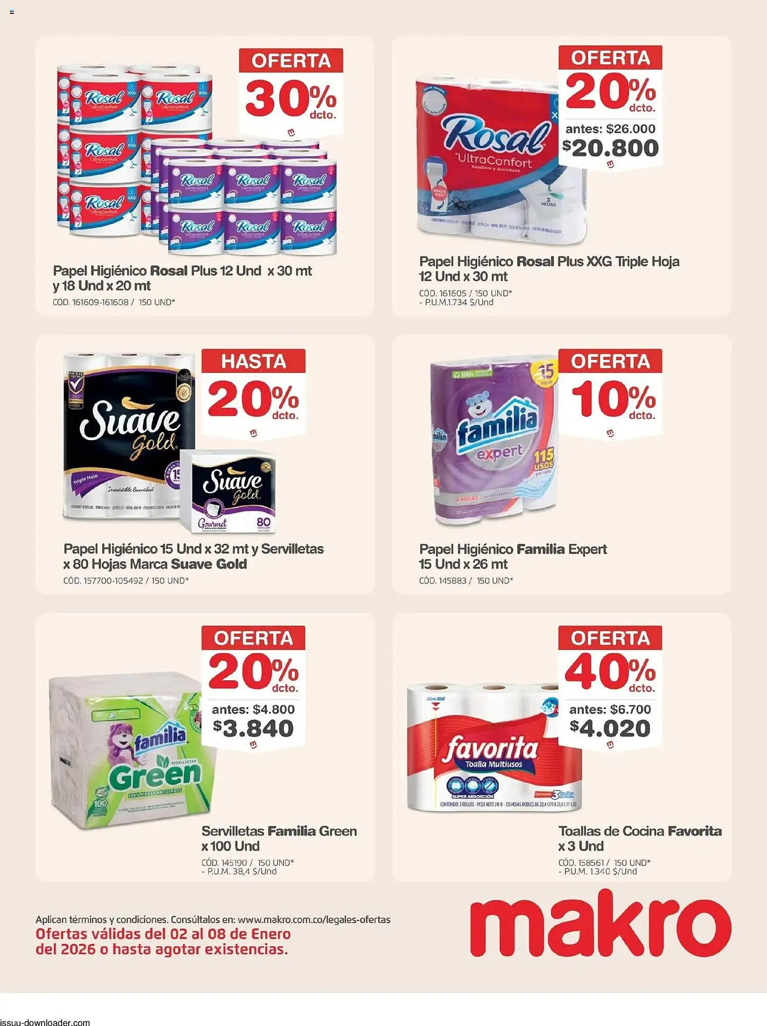 Catalogo de Catálogo Makro 2 de enero al 8 de enero 2026 - Pag 15