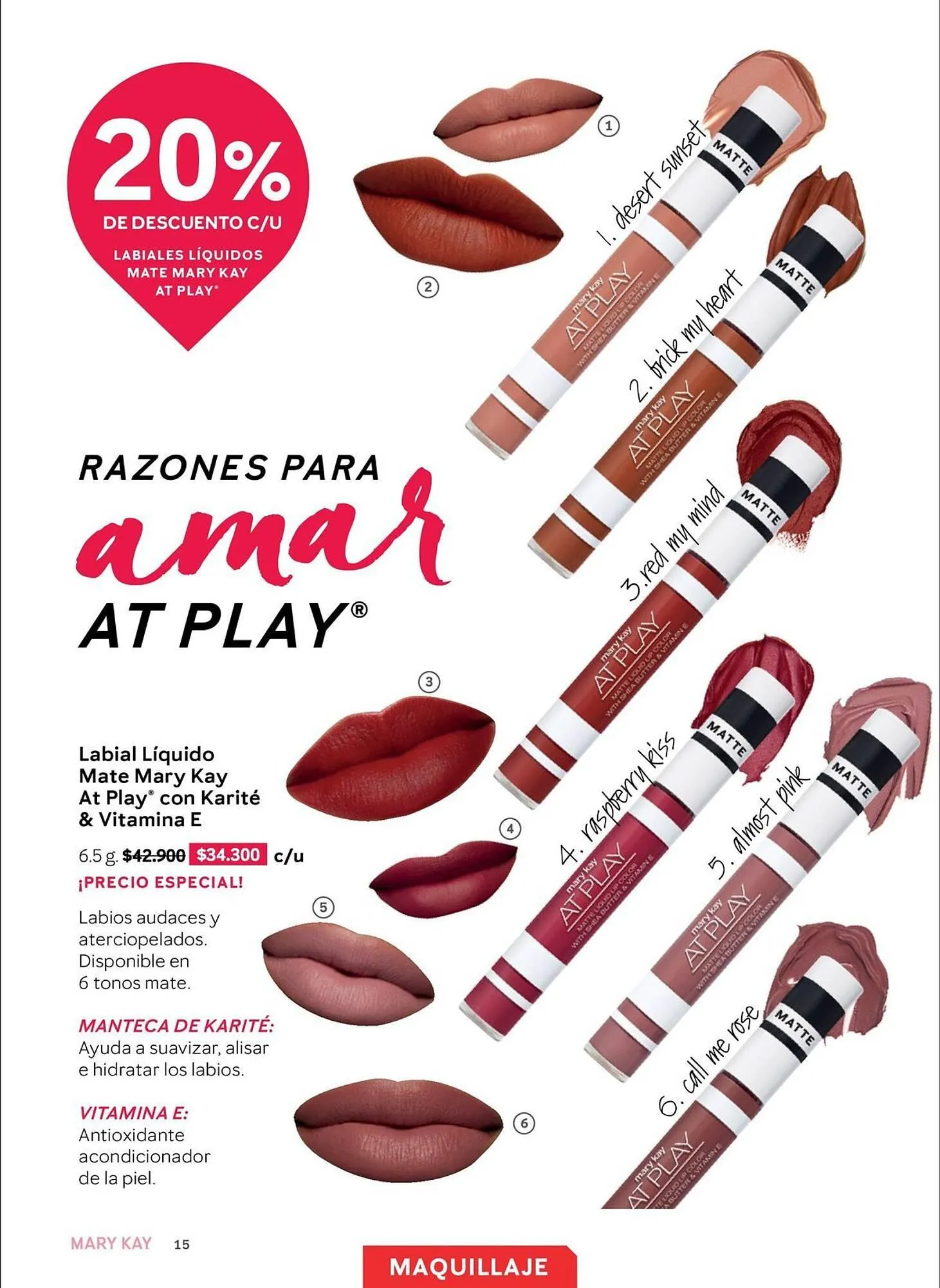 Catalogo de Catálogo Mary Kay 1 de enero al 31 de marzo 2026 - Pag 15