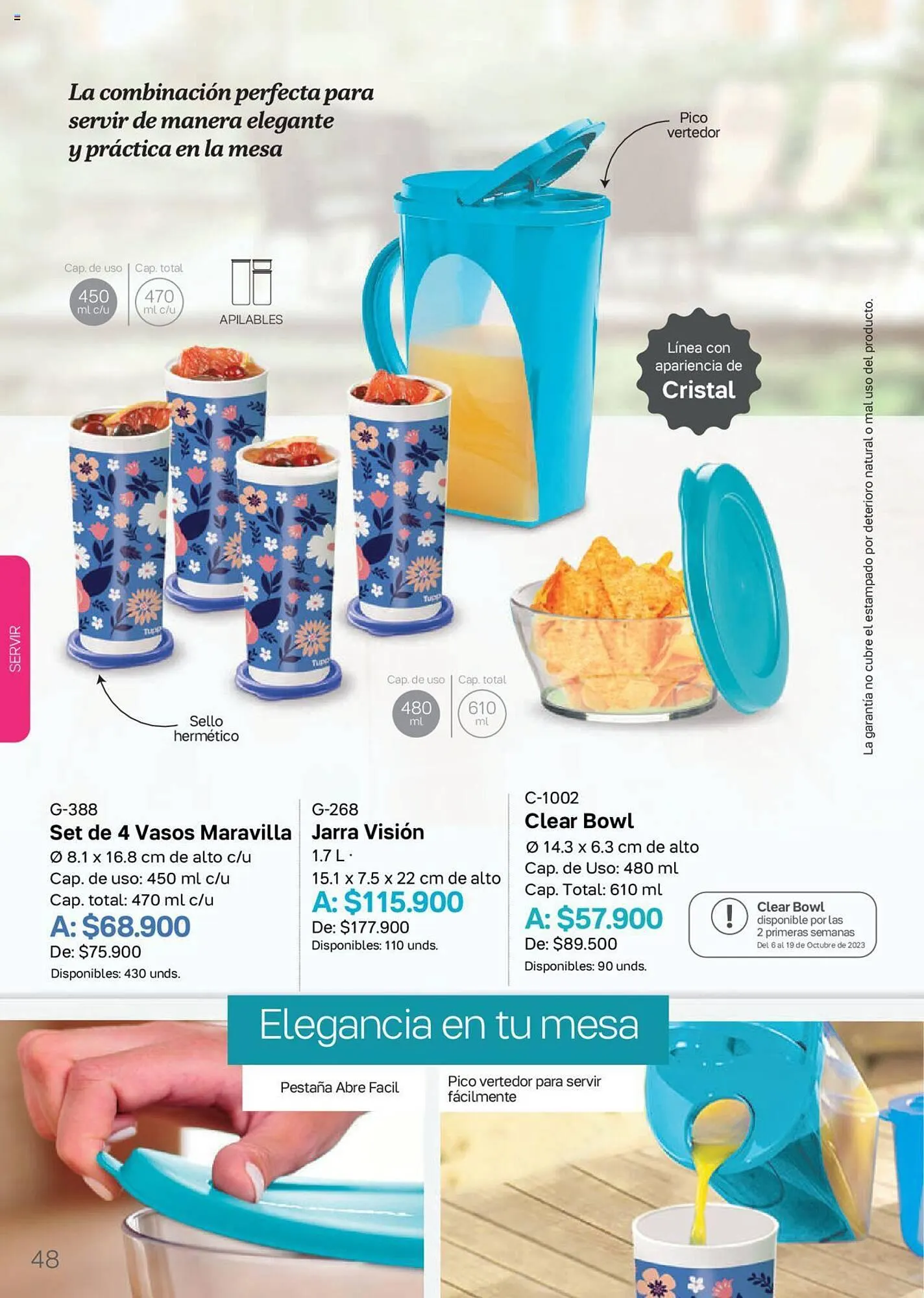 Catalogo de Catálogo Tupperware 6 de octubre al 2 de noviembre 2023 - Pag 48