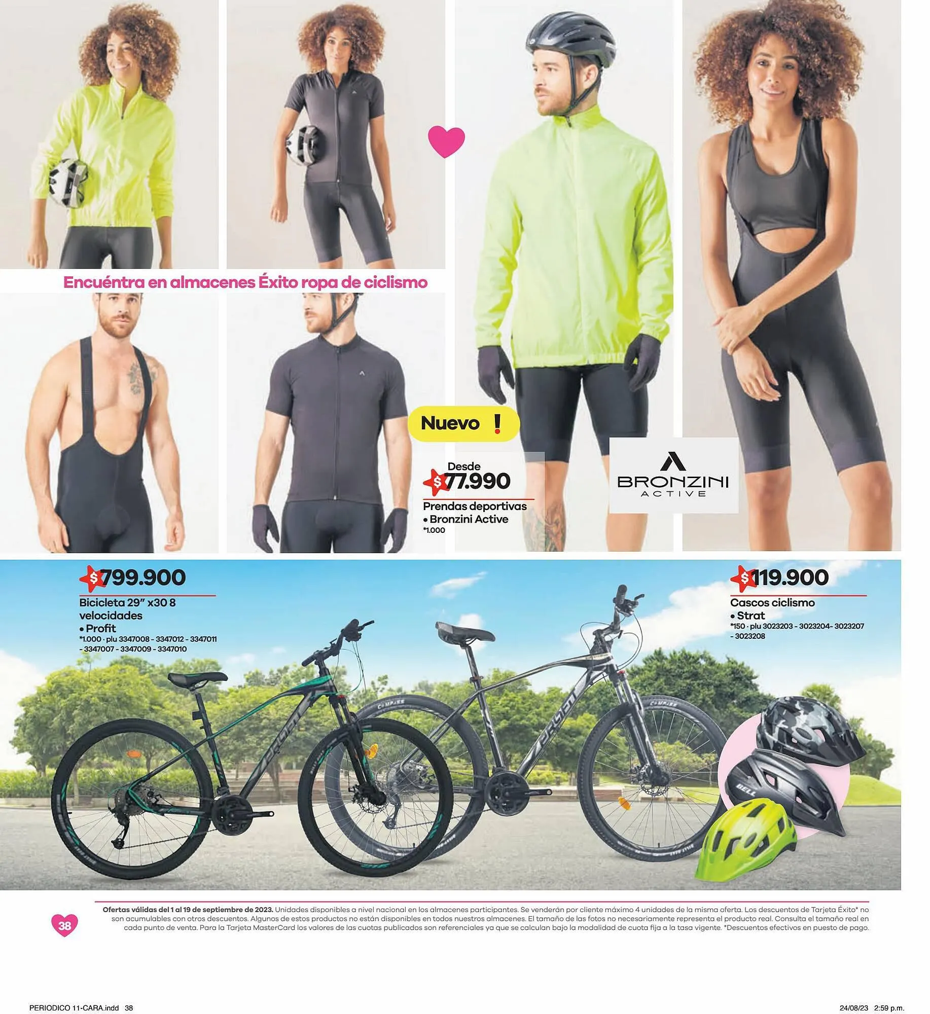 Catalogo de Catálogo Éxito 1 de septiembre al 19 de septiembre 2023 - Pag 38