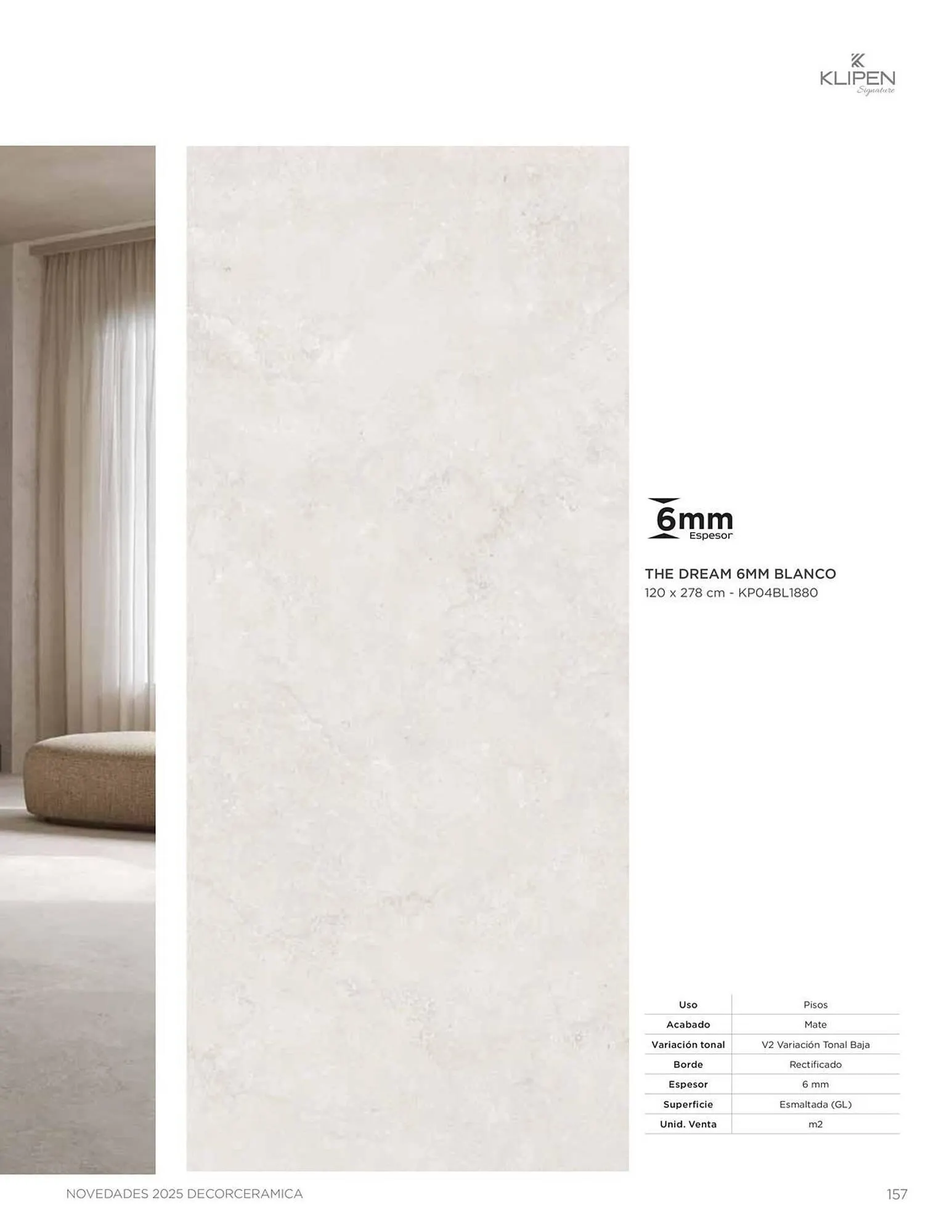 Catalogo de Catálogo Decorceramica 9 de diciembre al 31 de diciembre 2025 - Pag 157