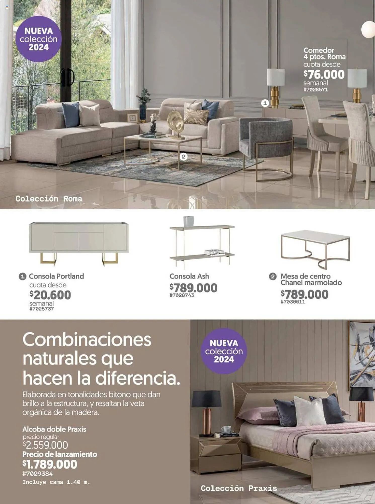 Catalogo de Catálogo Muebles Jamar 23 de noviembre al 31 de enero 2024 - Pag 24