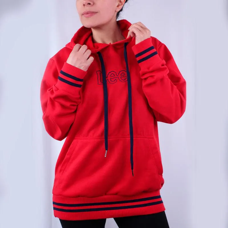 Buzo ligero con capota Lec Lee - Rojo