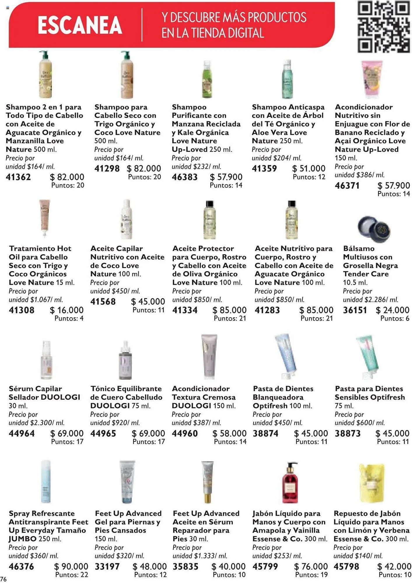 Catalogo de Catálogo Oriflame 28 de septiembre al 18 de octubre 2024 - Pag 76