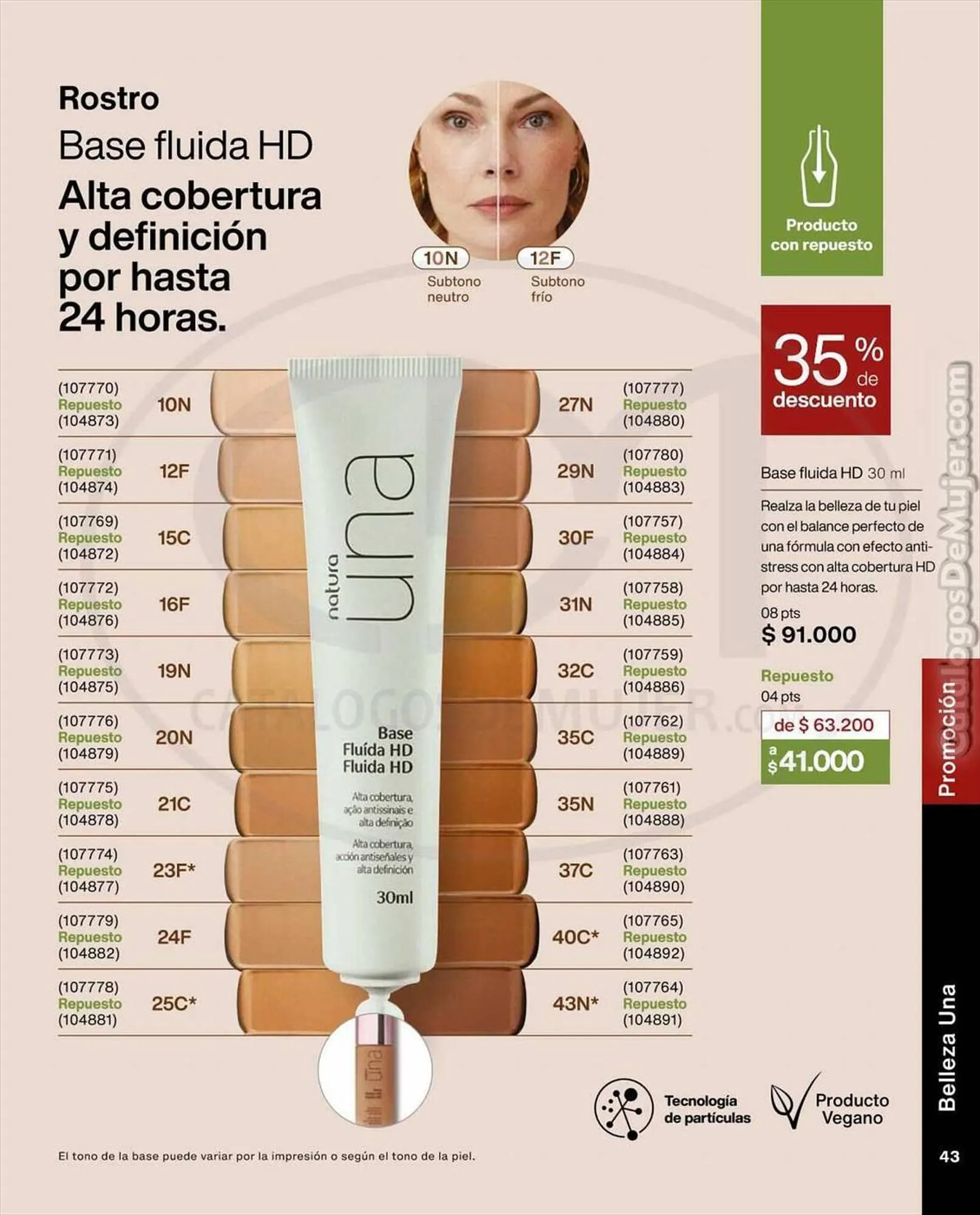 Catalogo de Catálogo Natura 8 de septiembre al 30 de septiembre 2023 - Pag 43