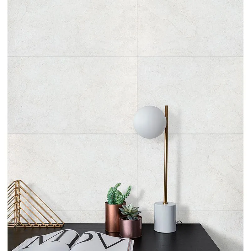 Cerámica Para Piso Estilo Piedra City 31x60 Blanco