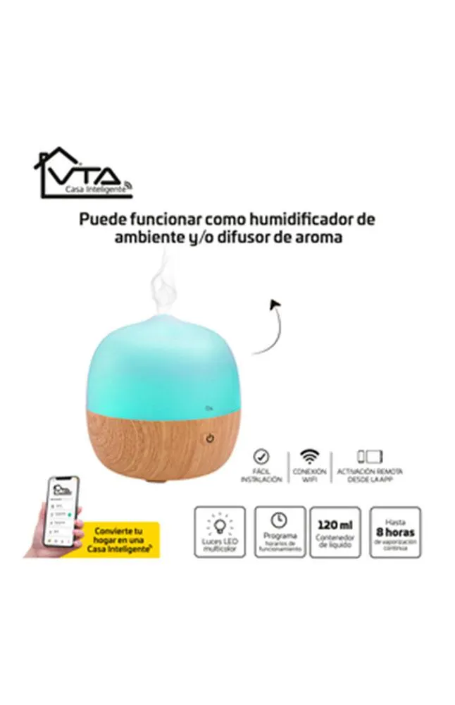 Humidificador Inteligente USB con Luces LED VTA