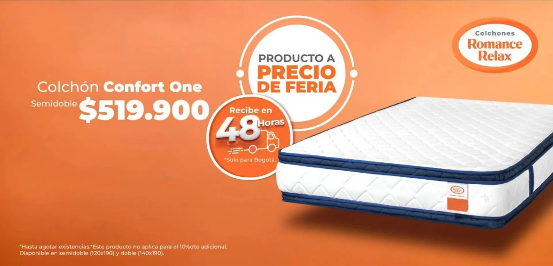 Catálogo Colchones Romance Relax - 1