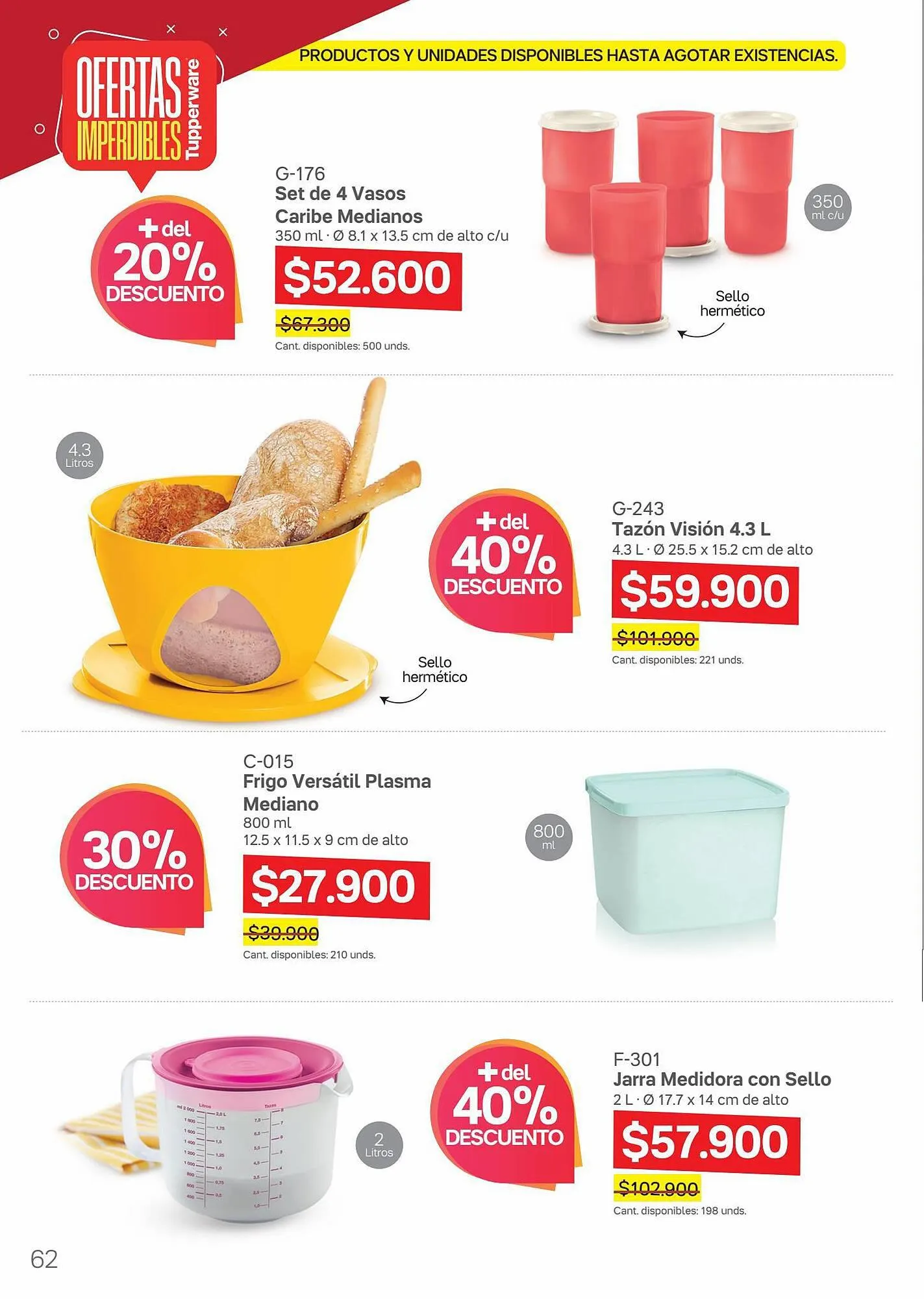 Catalogo de Catálogo Tupperware 16 de junio al 13 de julio 2023 - Pag 64