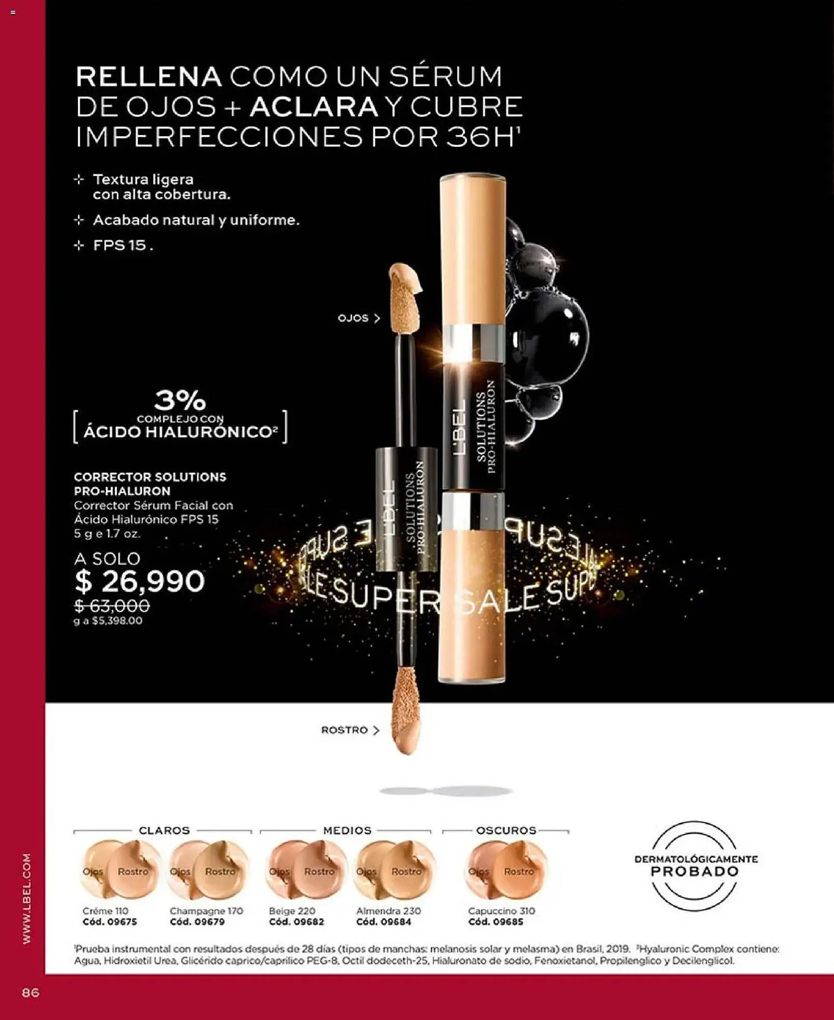 Catalogo de Catálogo L'bel 15 de abril al 1 de mayo 2026 - Pag 88