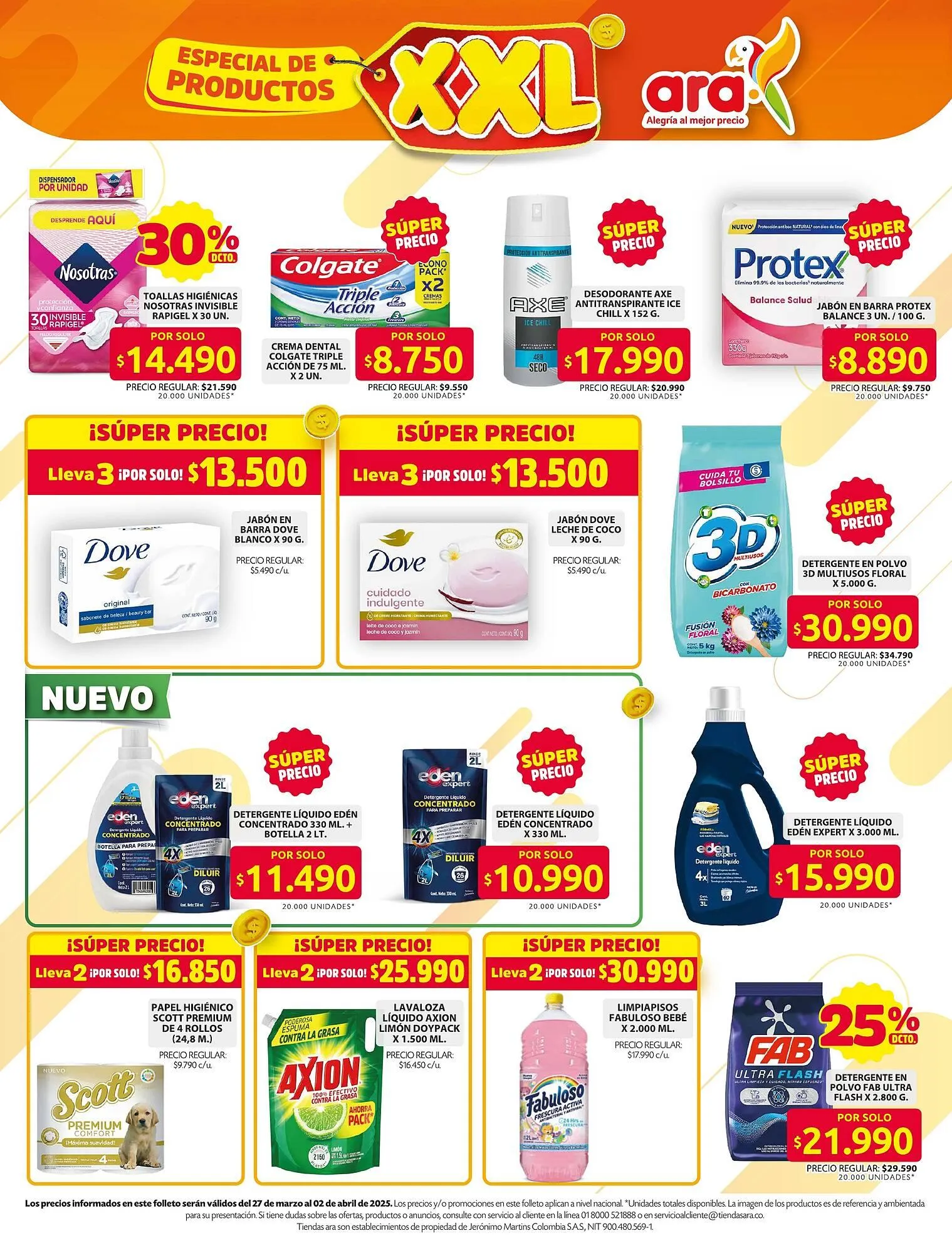 Catalogo de Catálogo Ara 27 de marzo al 2 de abril 2025 - Pag 4