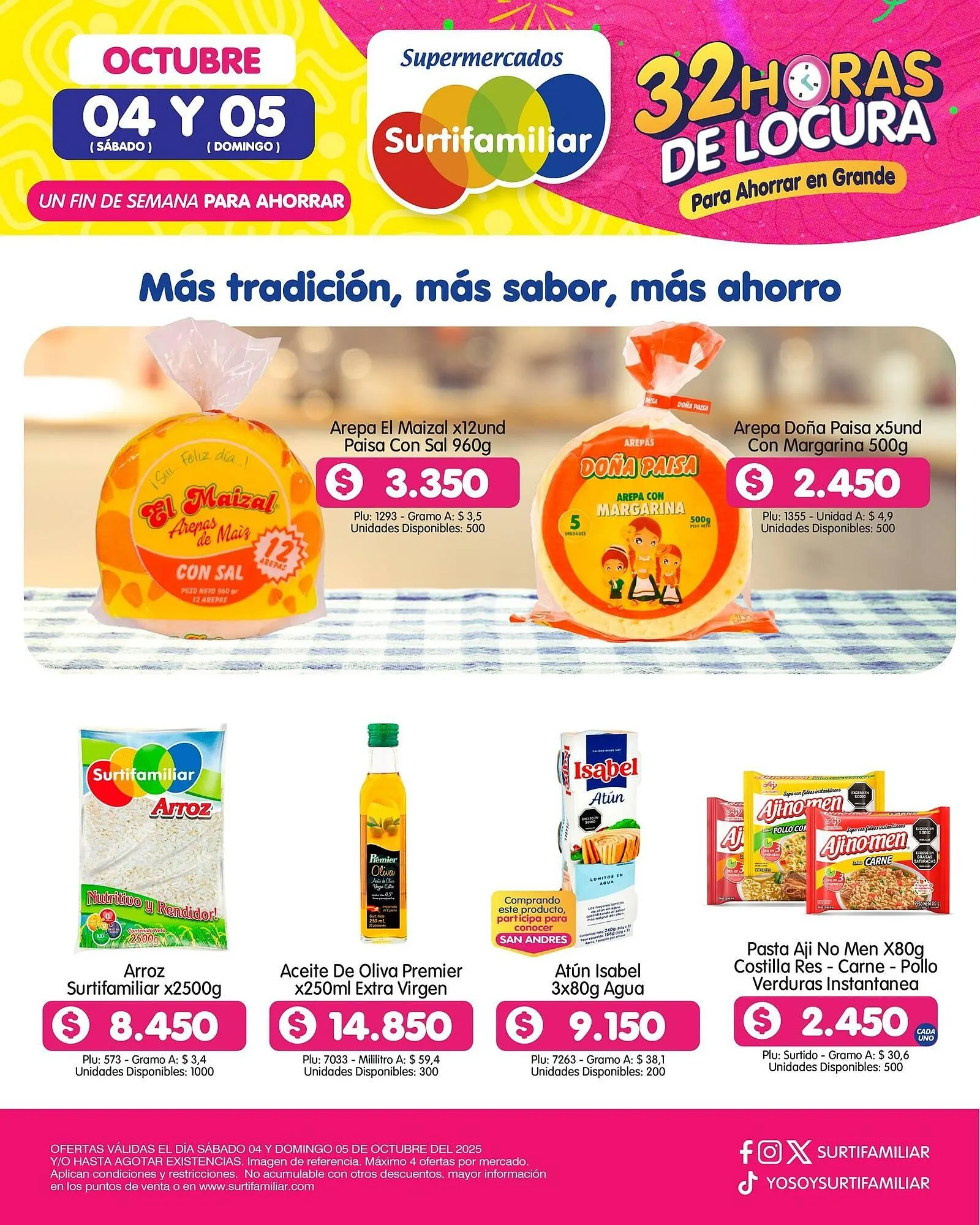 Catalogo de Catálogo Surtifamiliar 3 de octubre al 5 de octubre 2025 - Pag 4