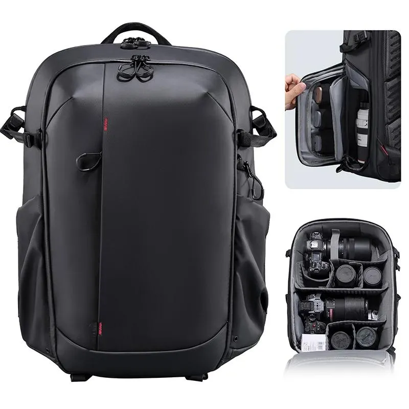 Ulanzi BP09 Camera Backpack 22L Light Travel Large Capacity Storage Water Resistant Travel Bag Digital SLR Camera Photography