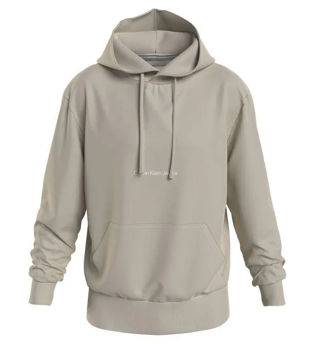 Buzo De Algodón Orgánico Con Capucha Y Logo Hombre